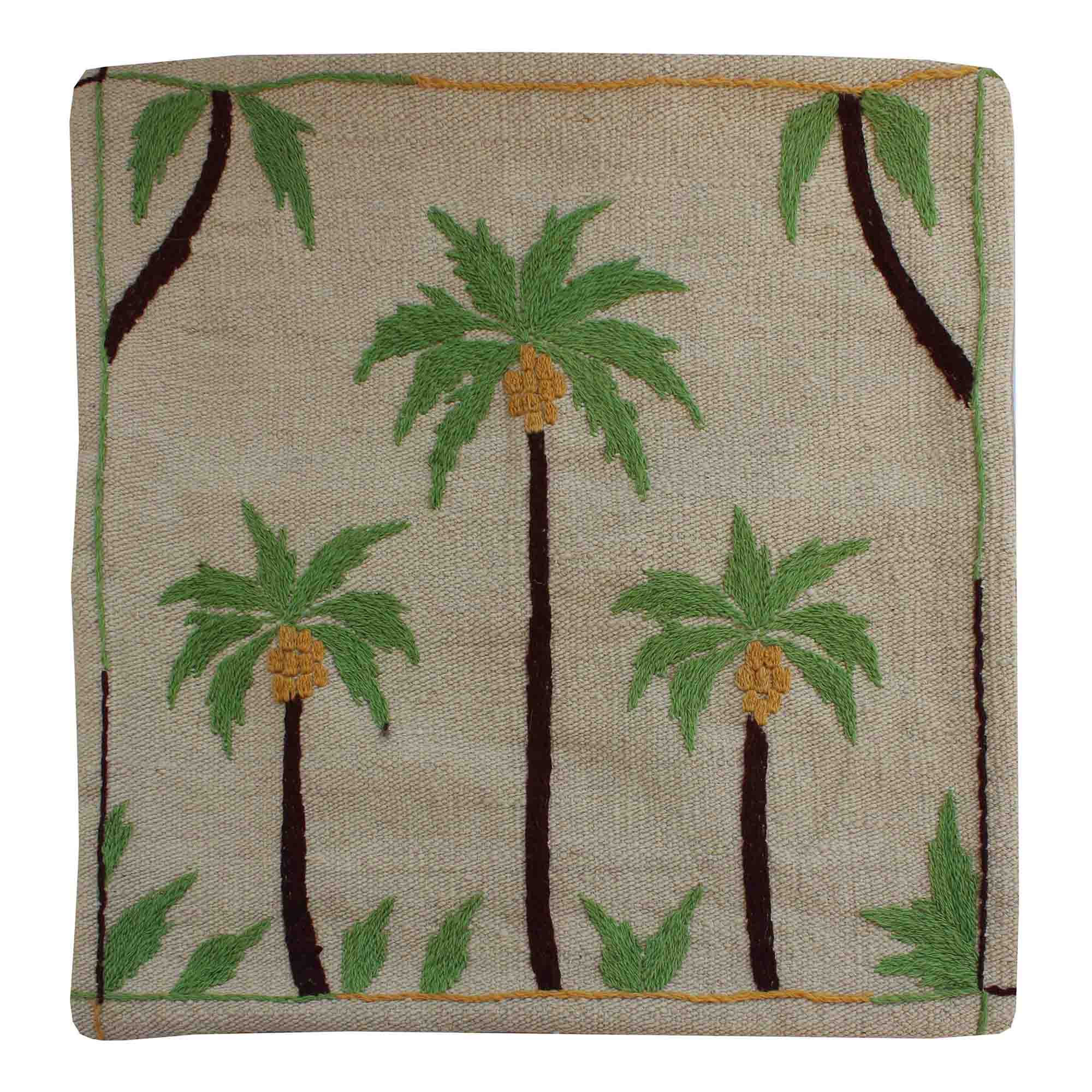 Palm Tree Suzani Kilim Cushion