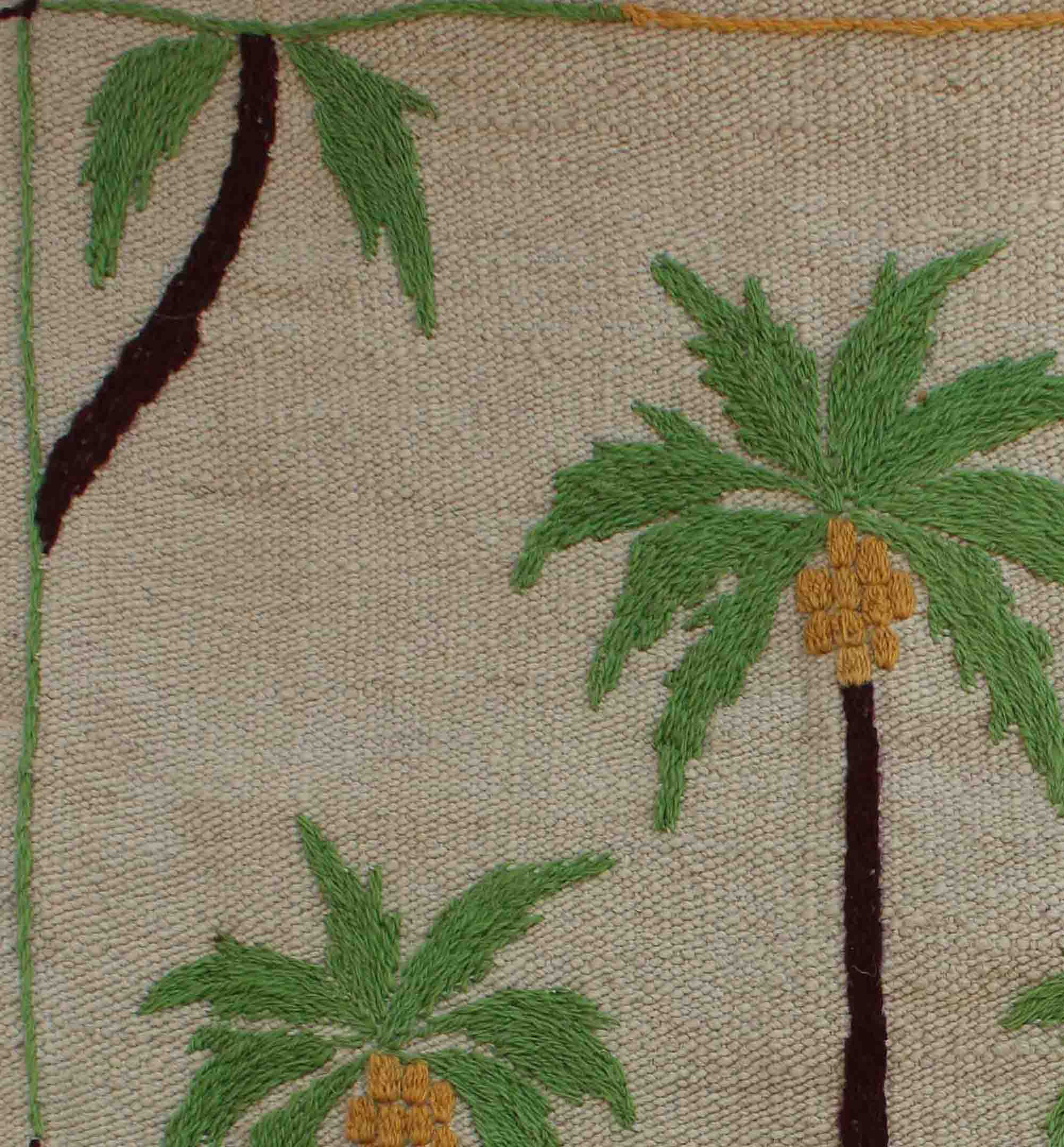 Palm Tree Suzani Kilim Cushion