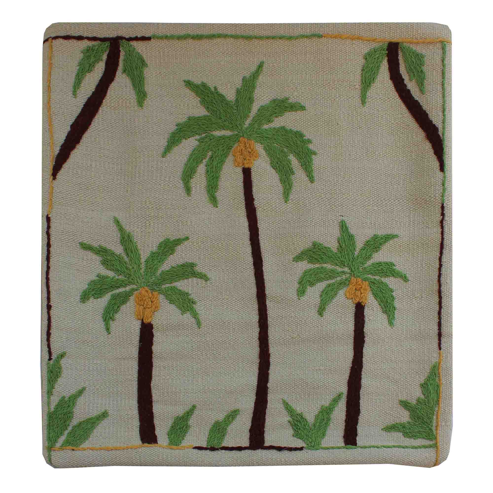 Palm Tree Suzani Kilim Cushion