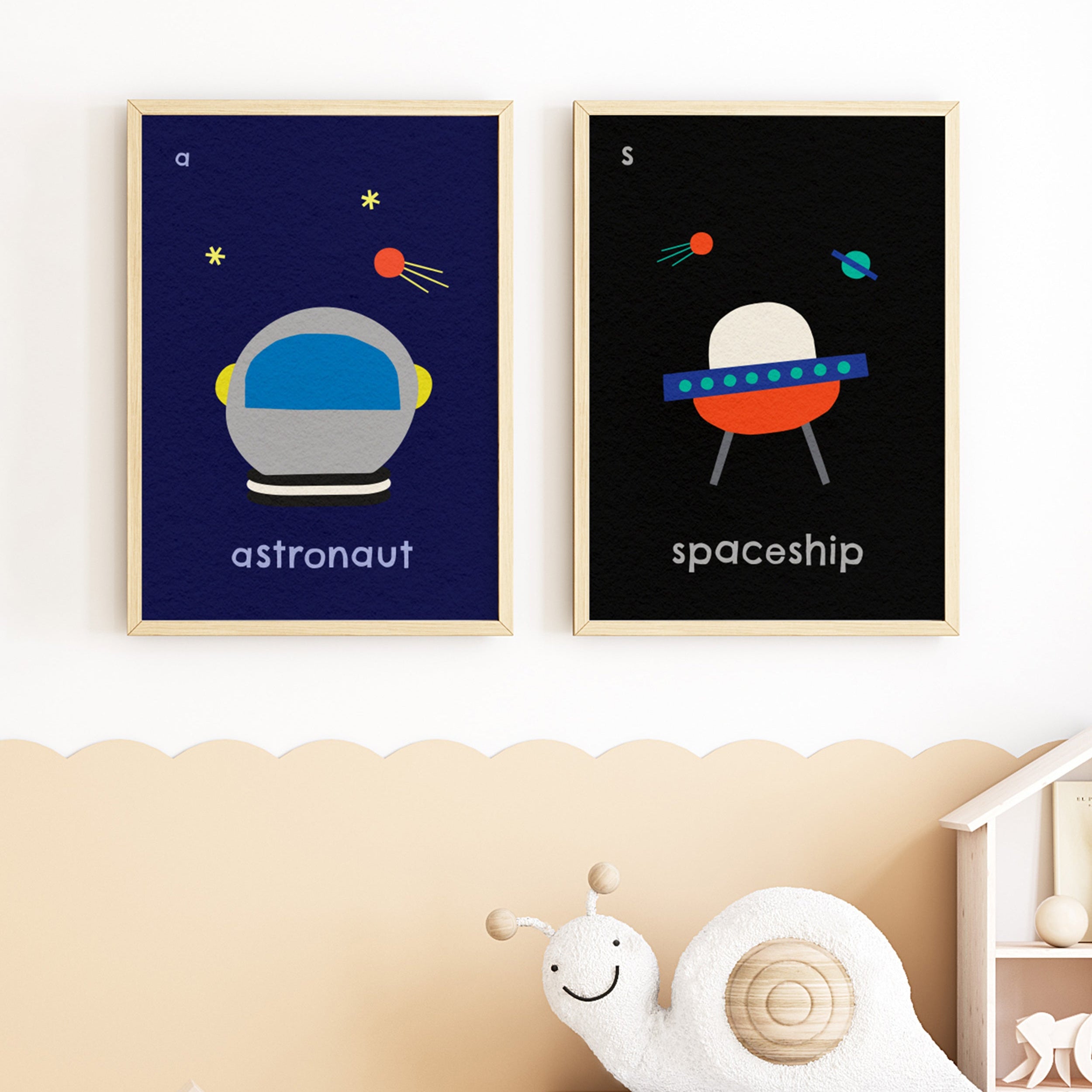 S for Spaceship | Giclée Fine Art Print