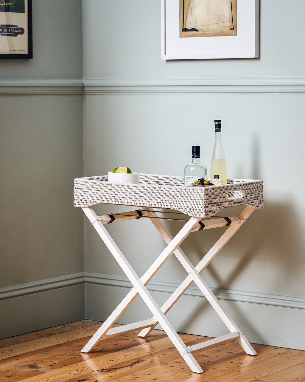 Savoy Rattan Butler's Tray