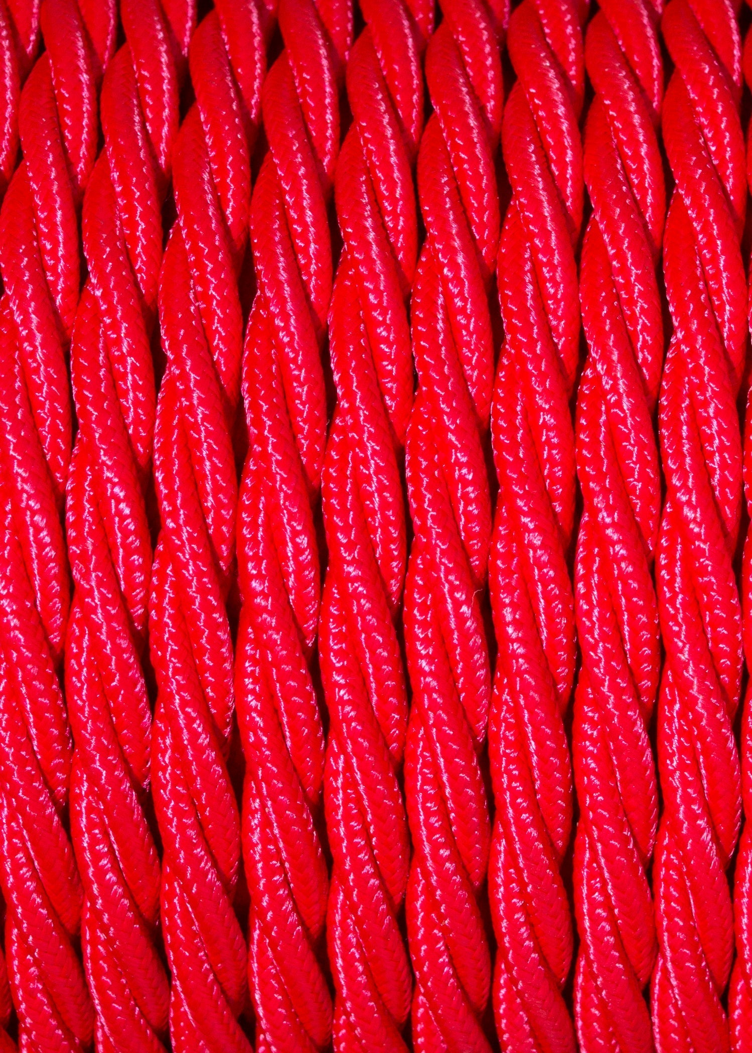 Scarlet - Lola's Leads Fabric Extension Cable