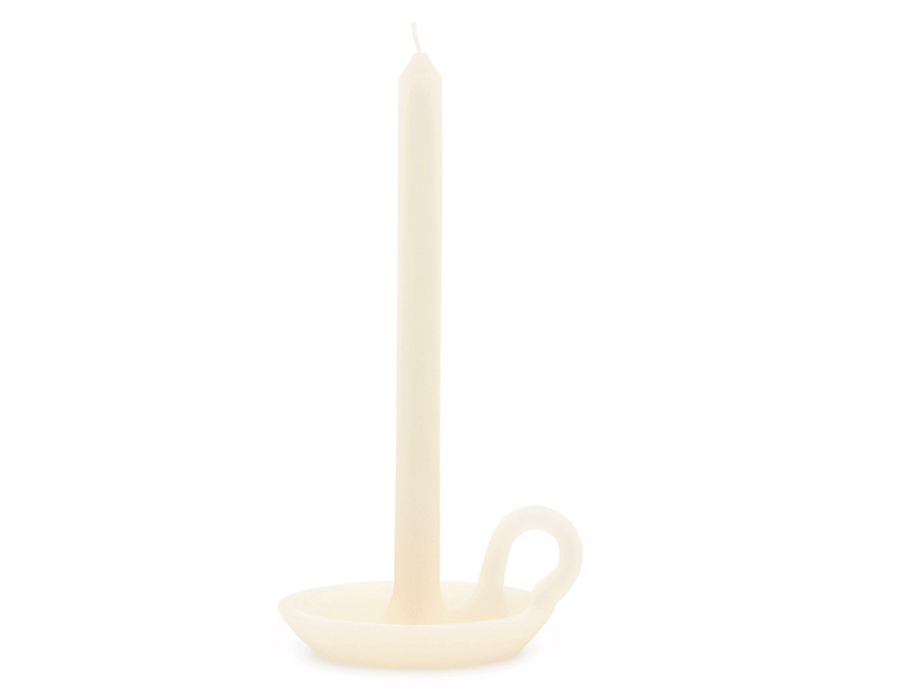 Tall Cream Candle