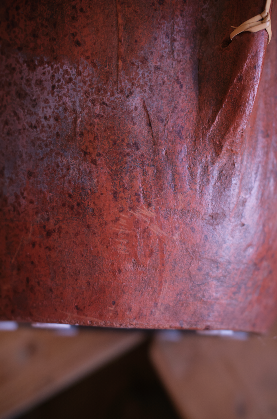 Swedish floor Vase with bindings