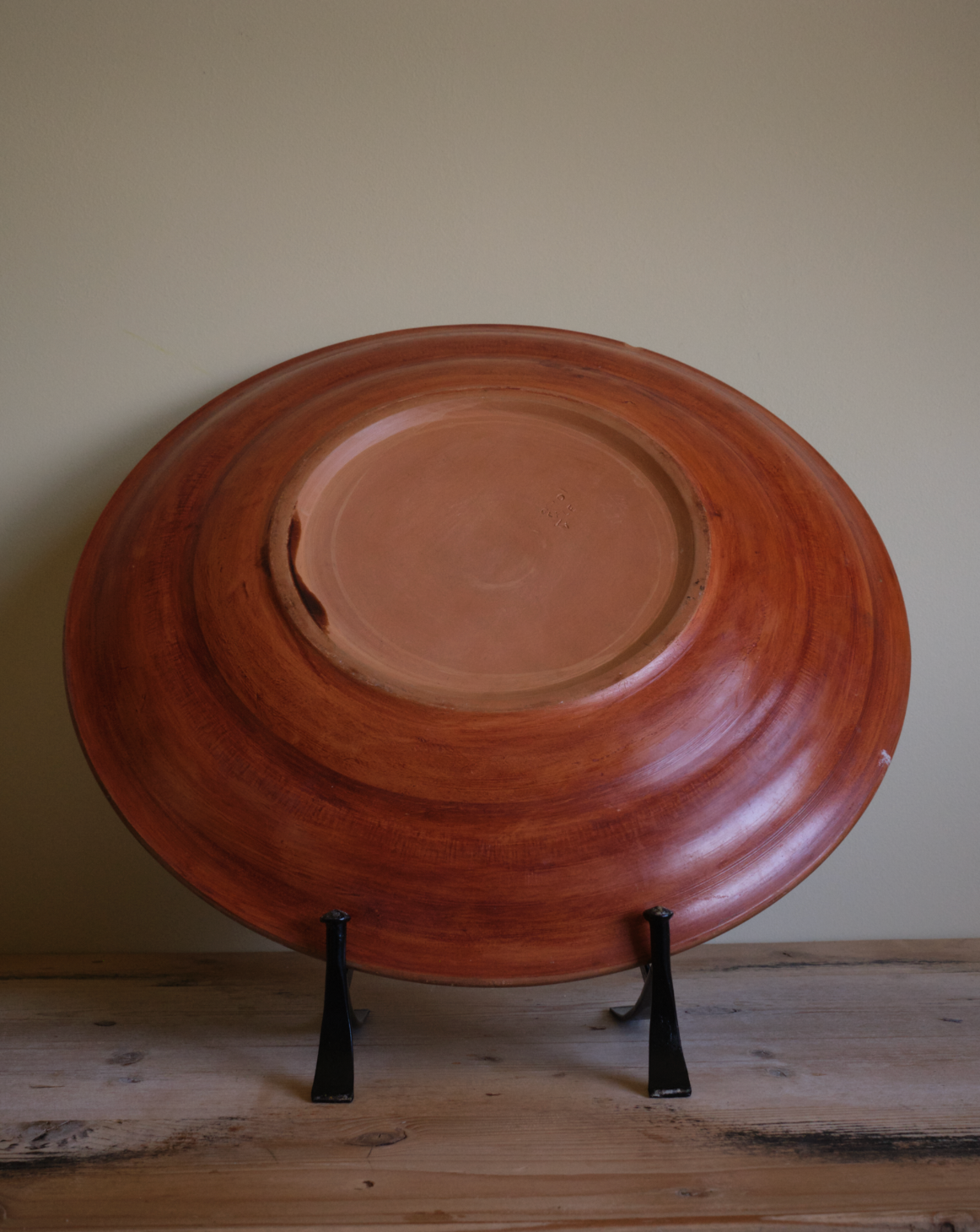 Swedish folk art style dish