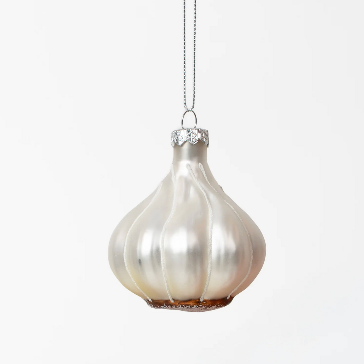 Garlic Glass Ornament