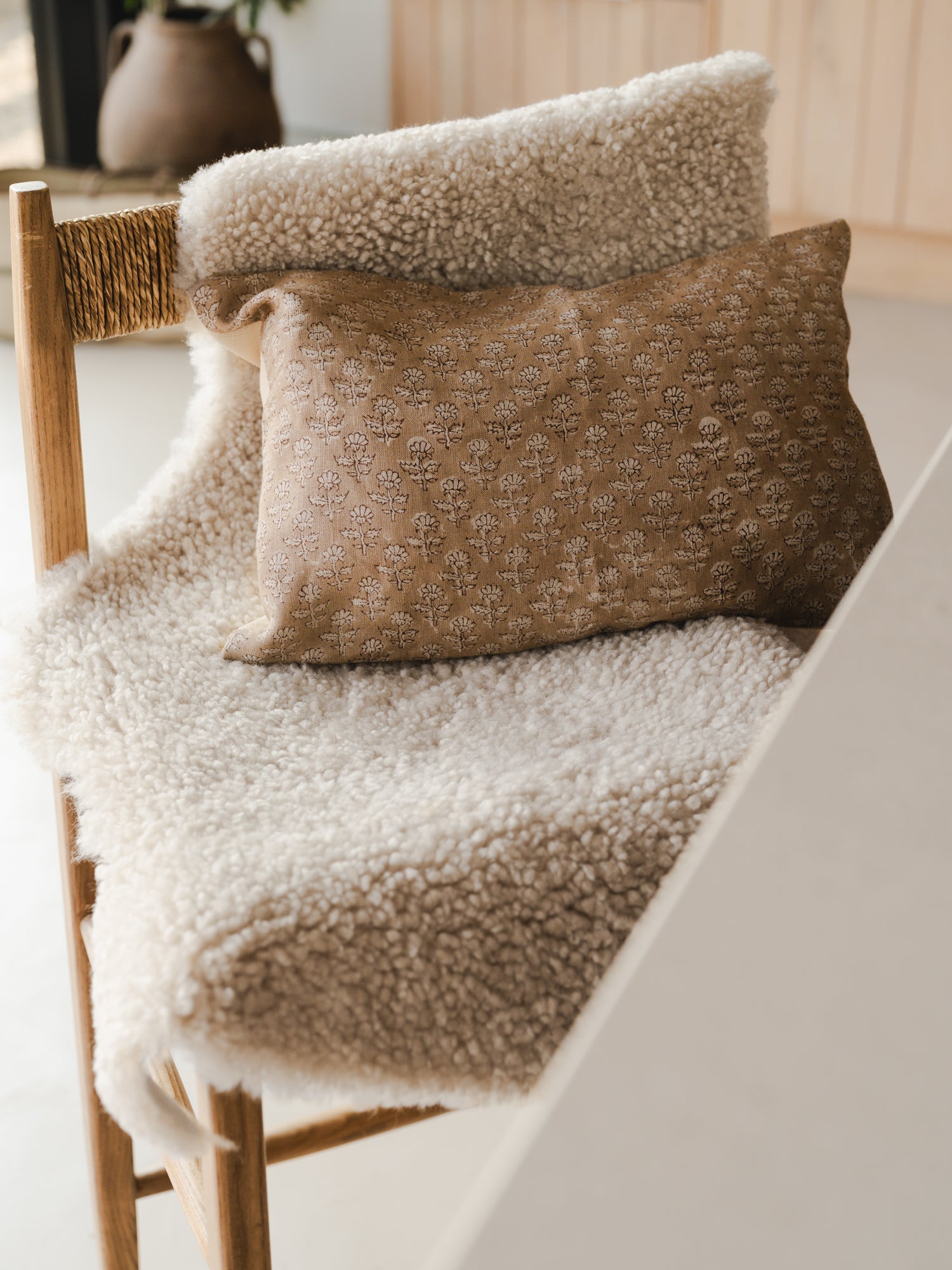 Shearling Rug - Oatmeal