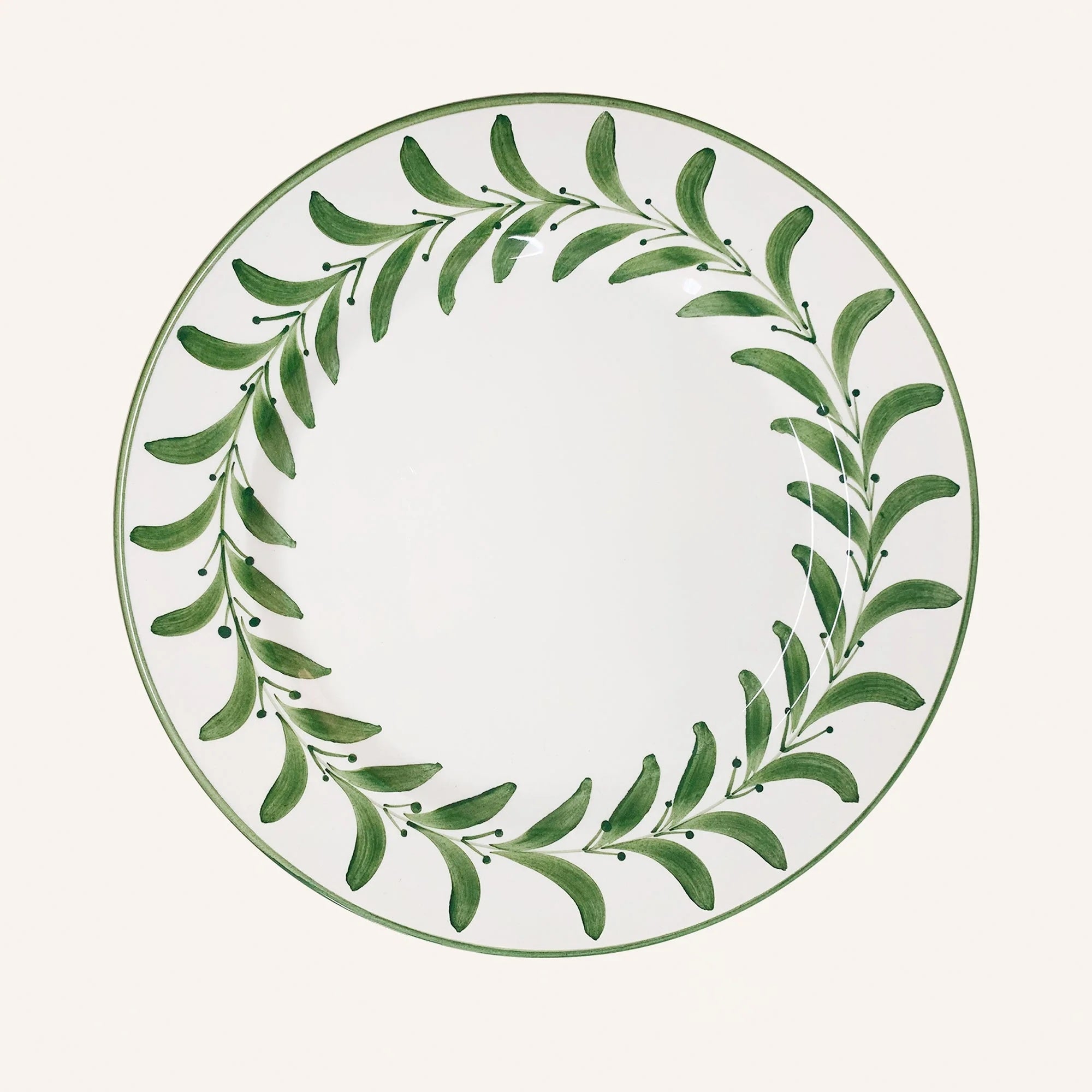 Helecho Dinner Plate | Fern Green