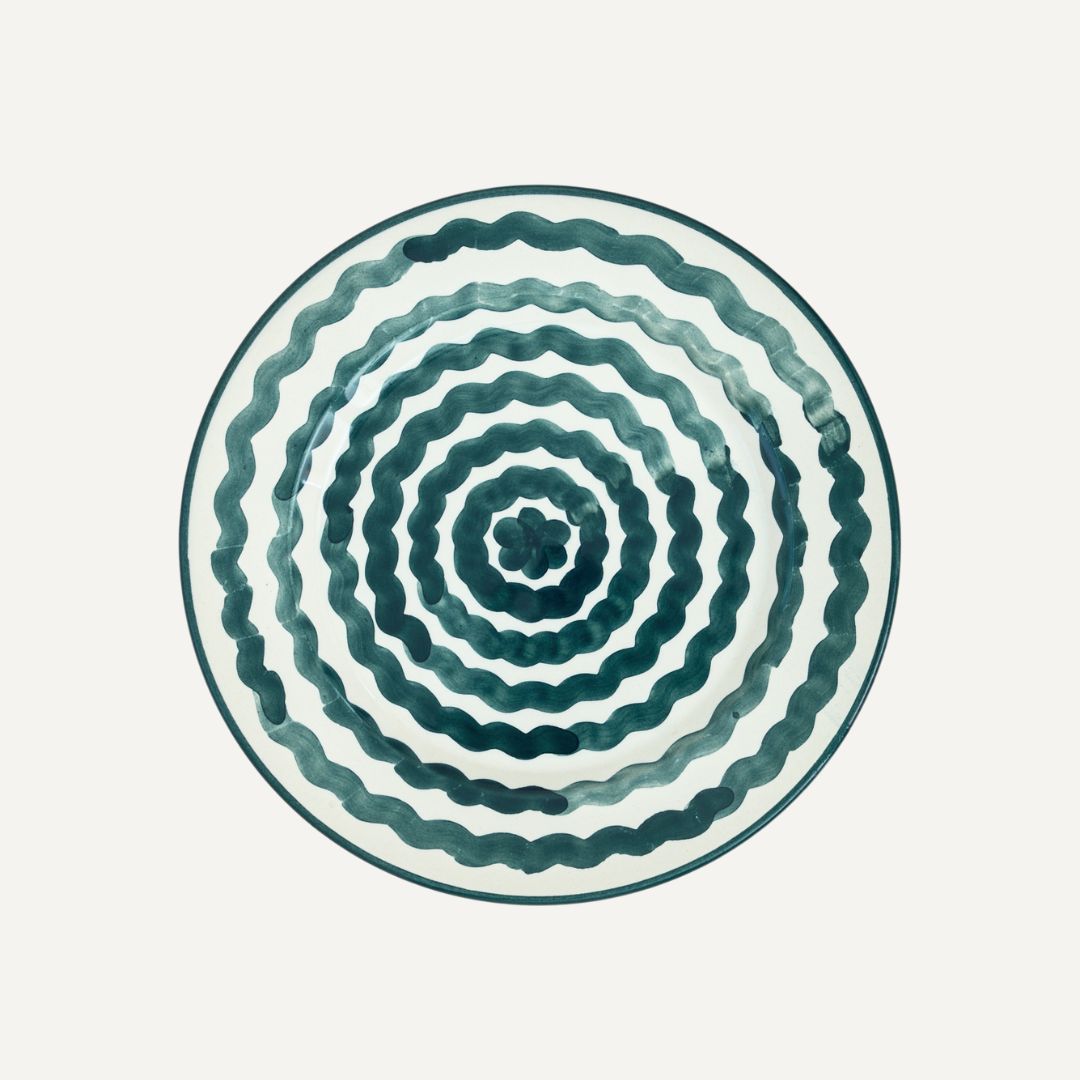 Side Plate - Ondas - Teal