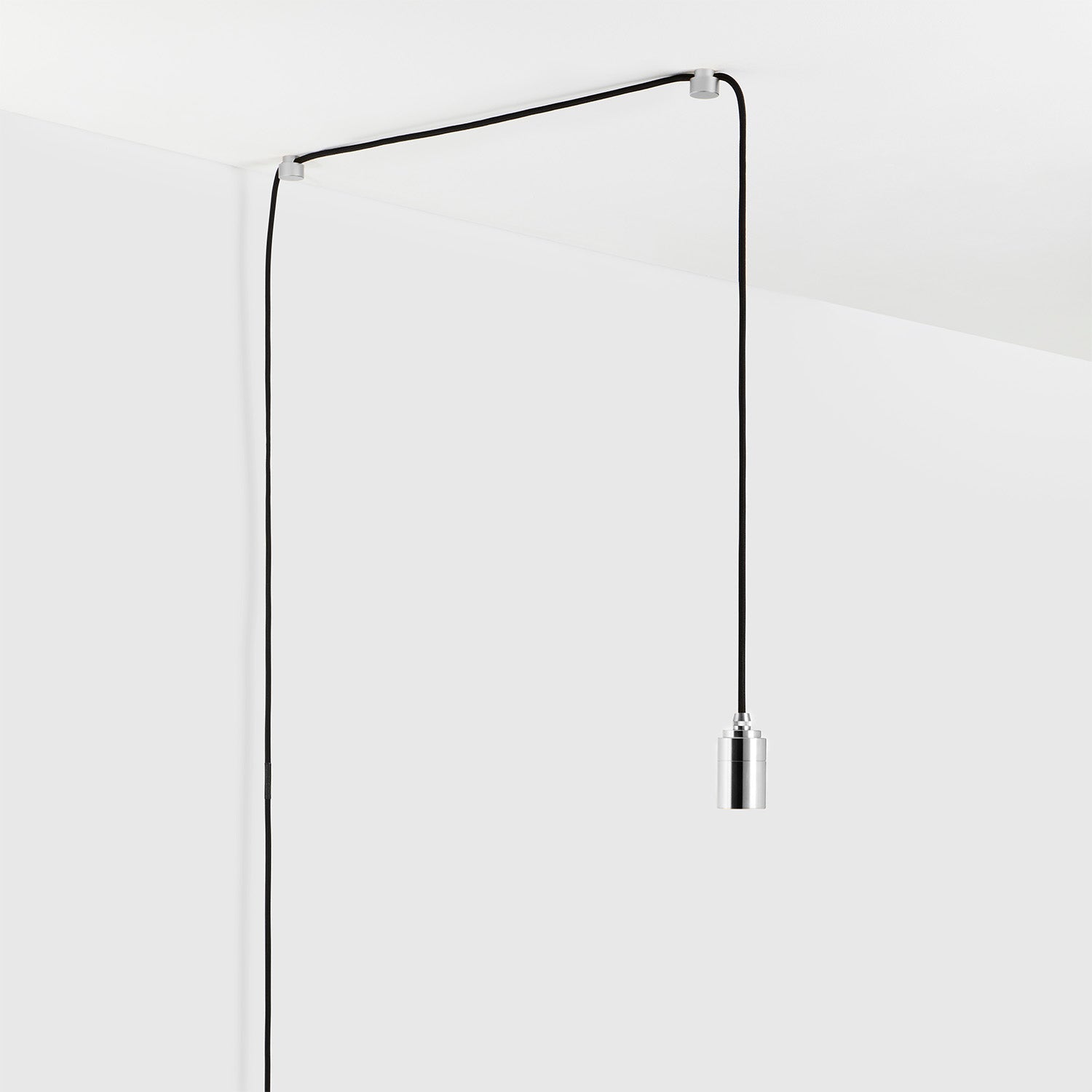 Plug-In Pendant in Stainless Steel