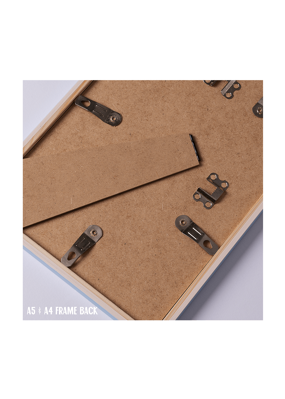 Naples Yellow Wood Picture Frame