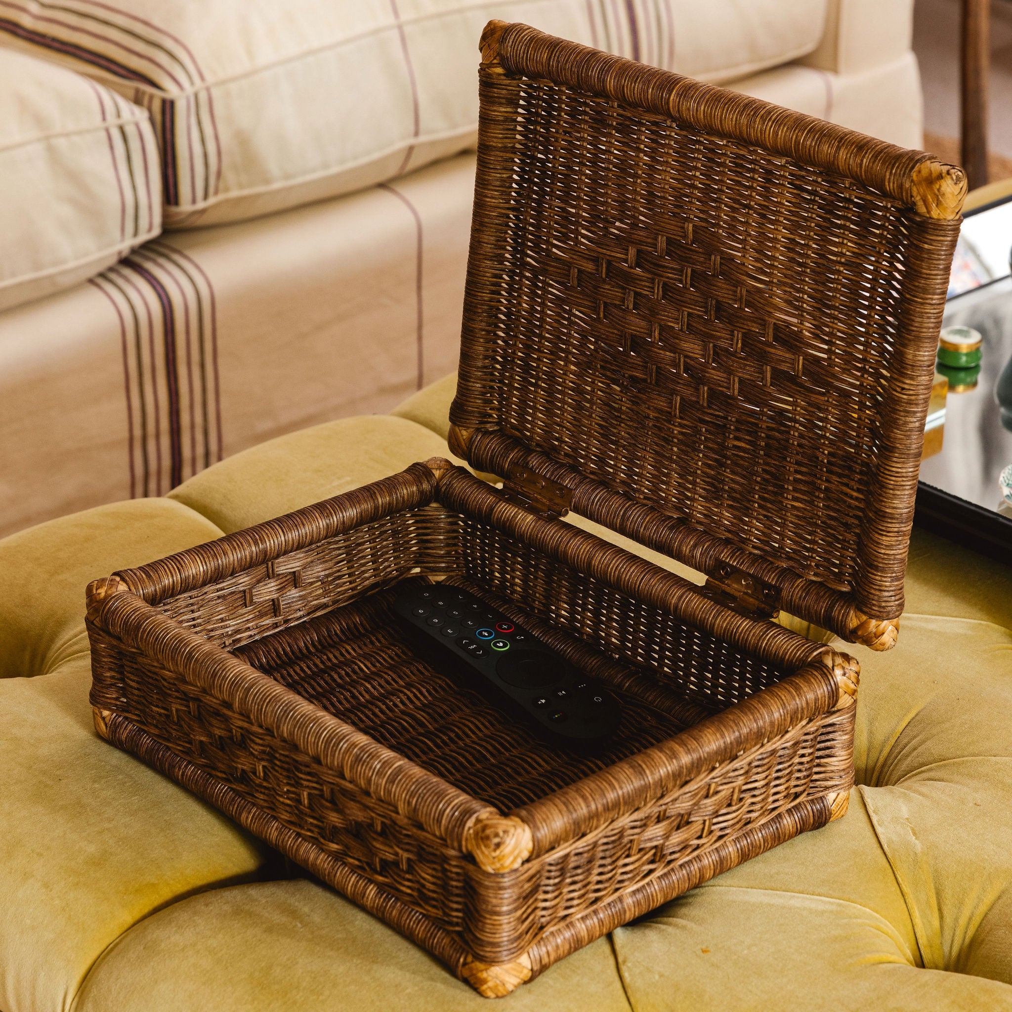 Sofie Rattan Storage Box