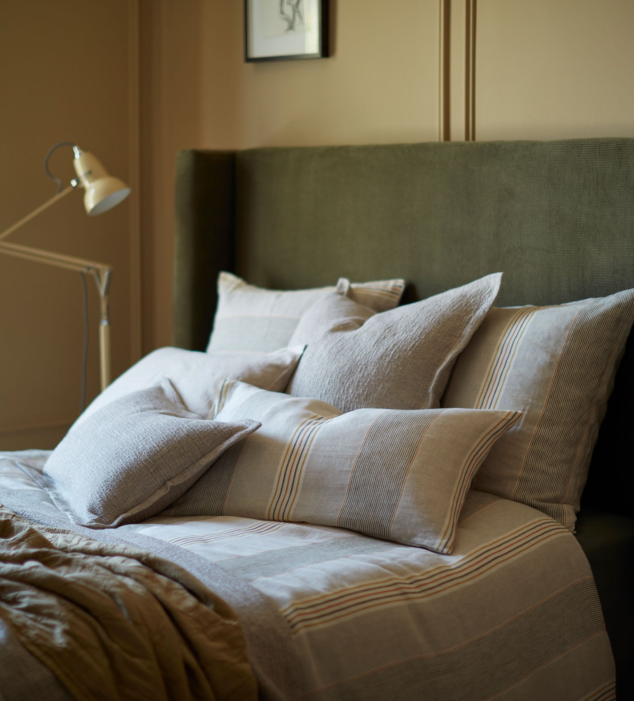 Sophie Stripe 100% Linen Pillowcase