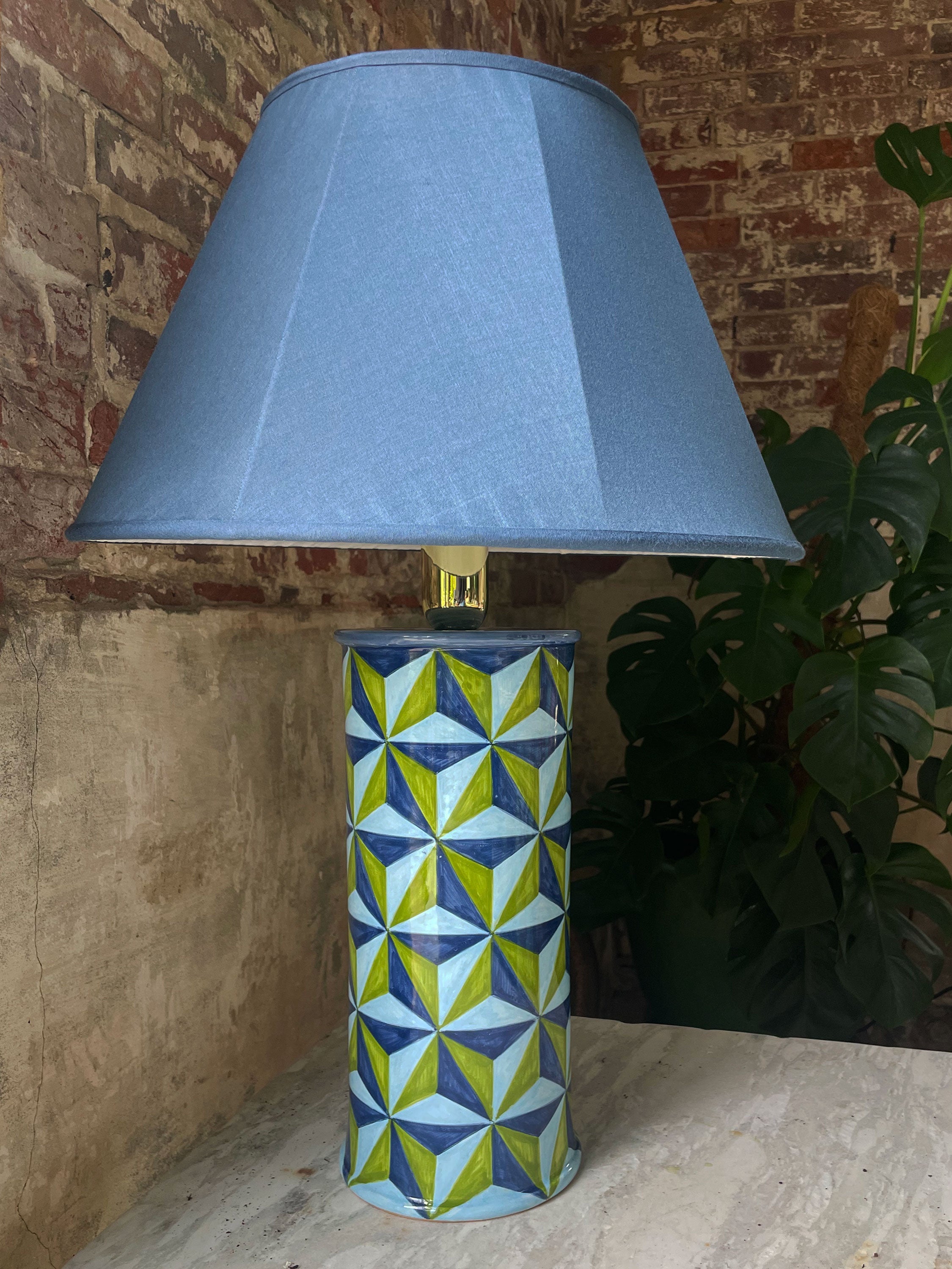 Starry Eyed Lamp, Blue