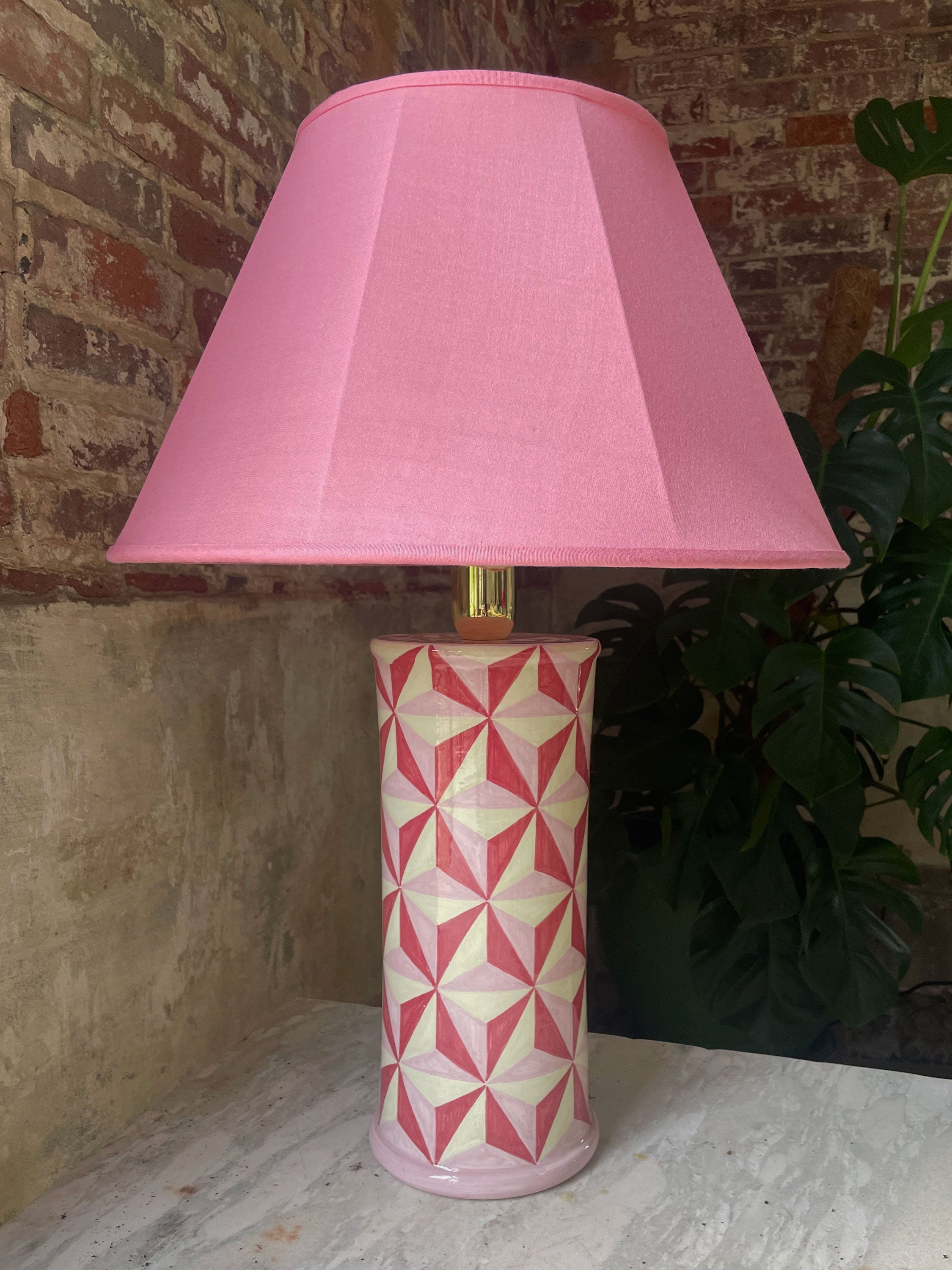 Starry Eyed Lamp, Pink