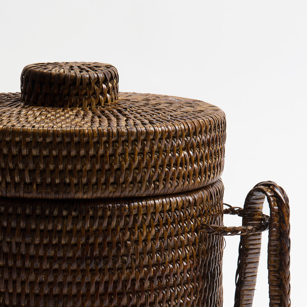 Strand Rattan Ice Bucket