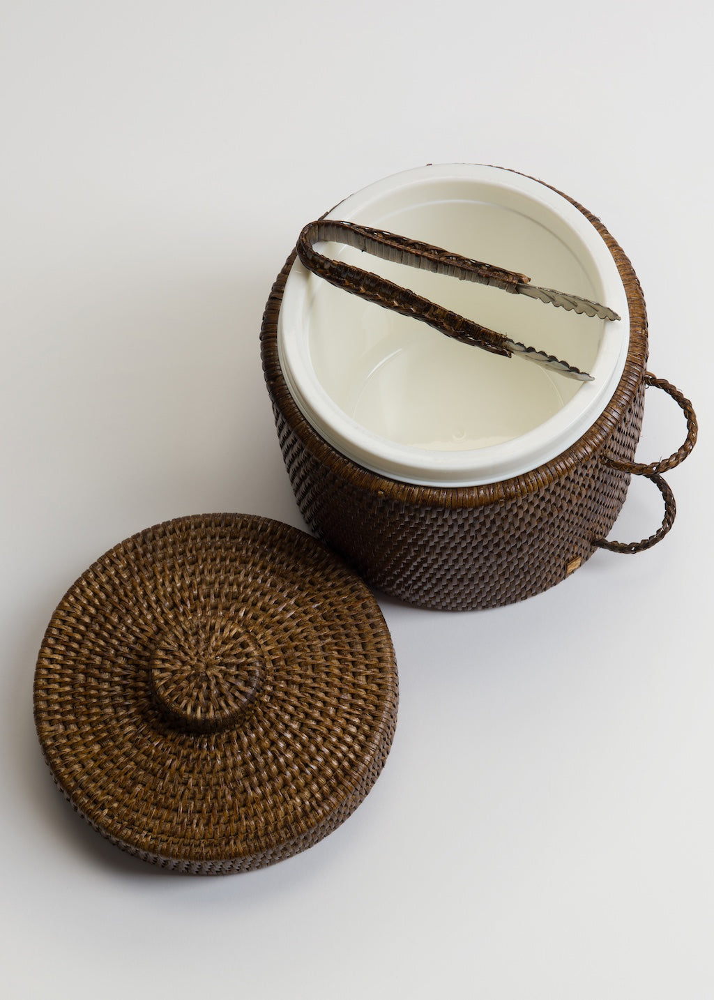 Strand Rattan Ice Bucket