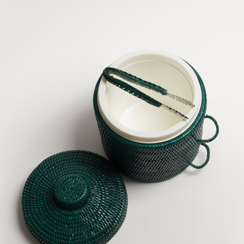 Strand Rattan Ice Bucket