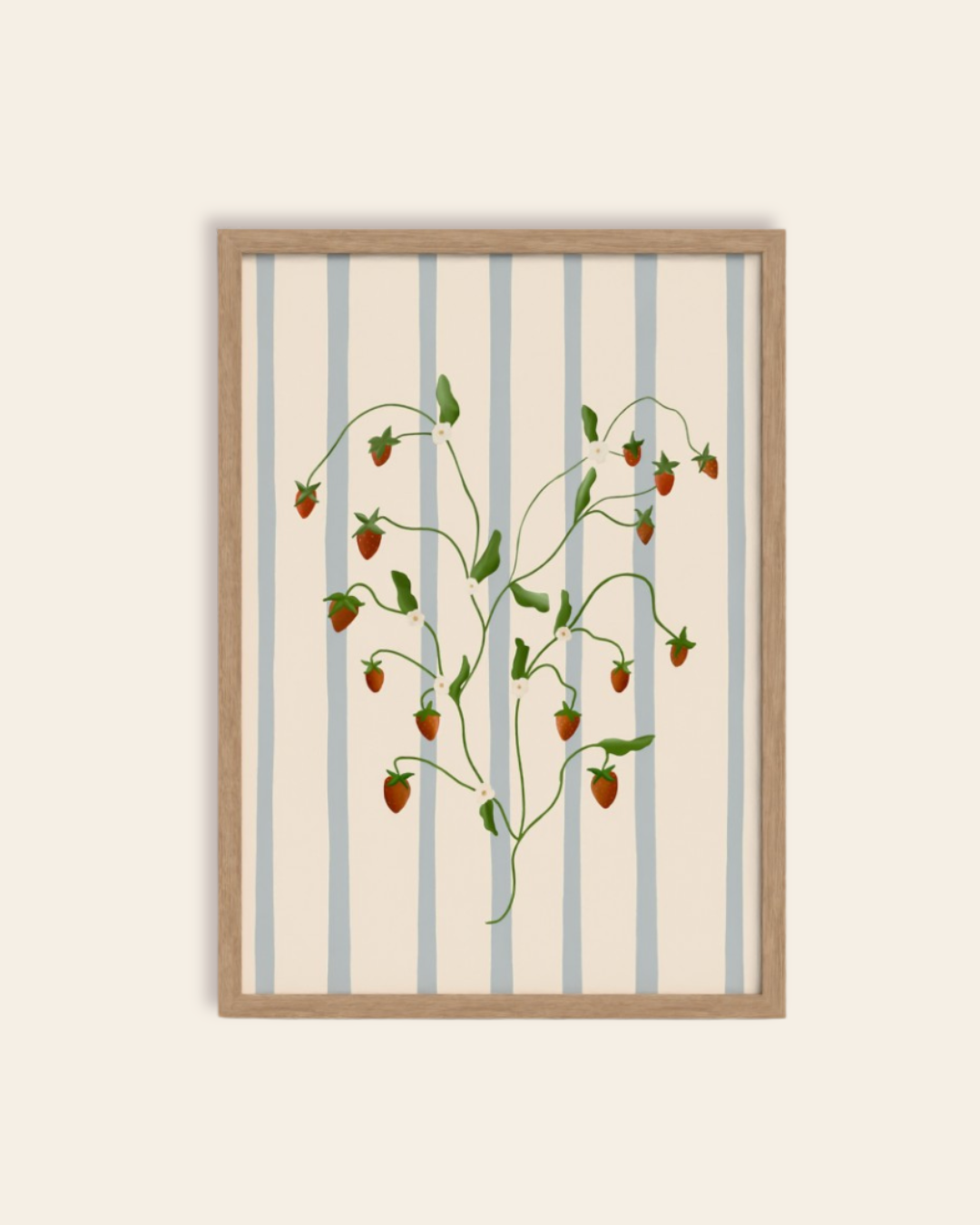 Strawberry Vine Art Print