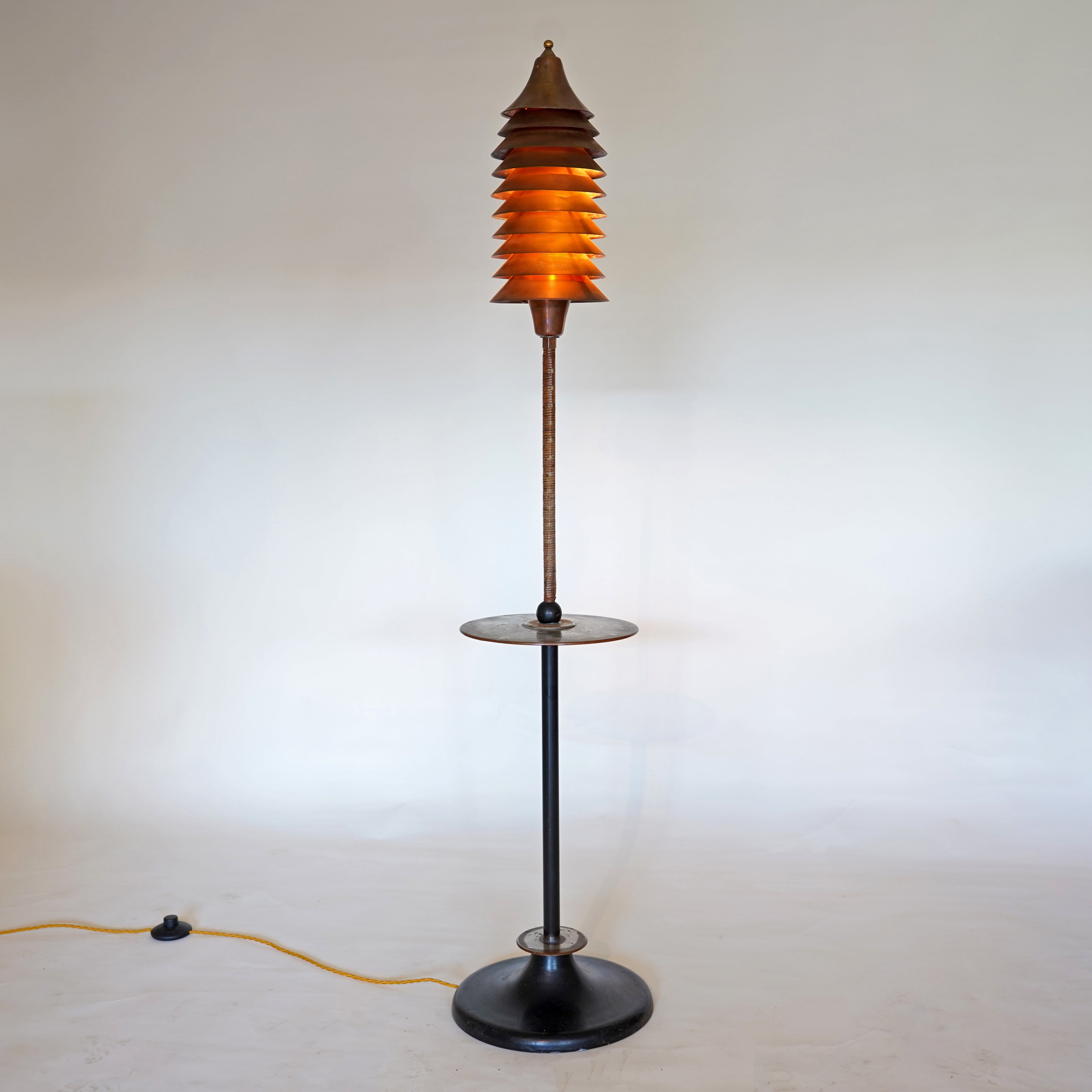 1930s SunRay Floor Lamp