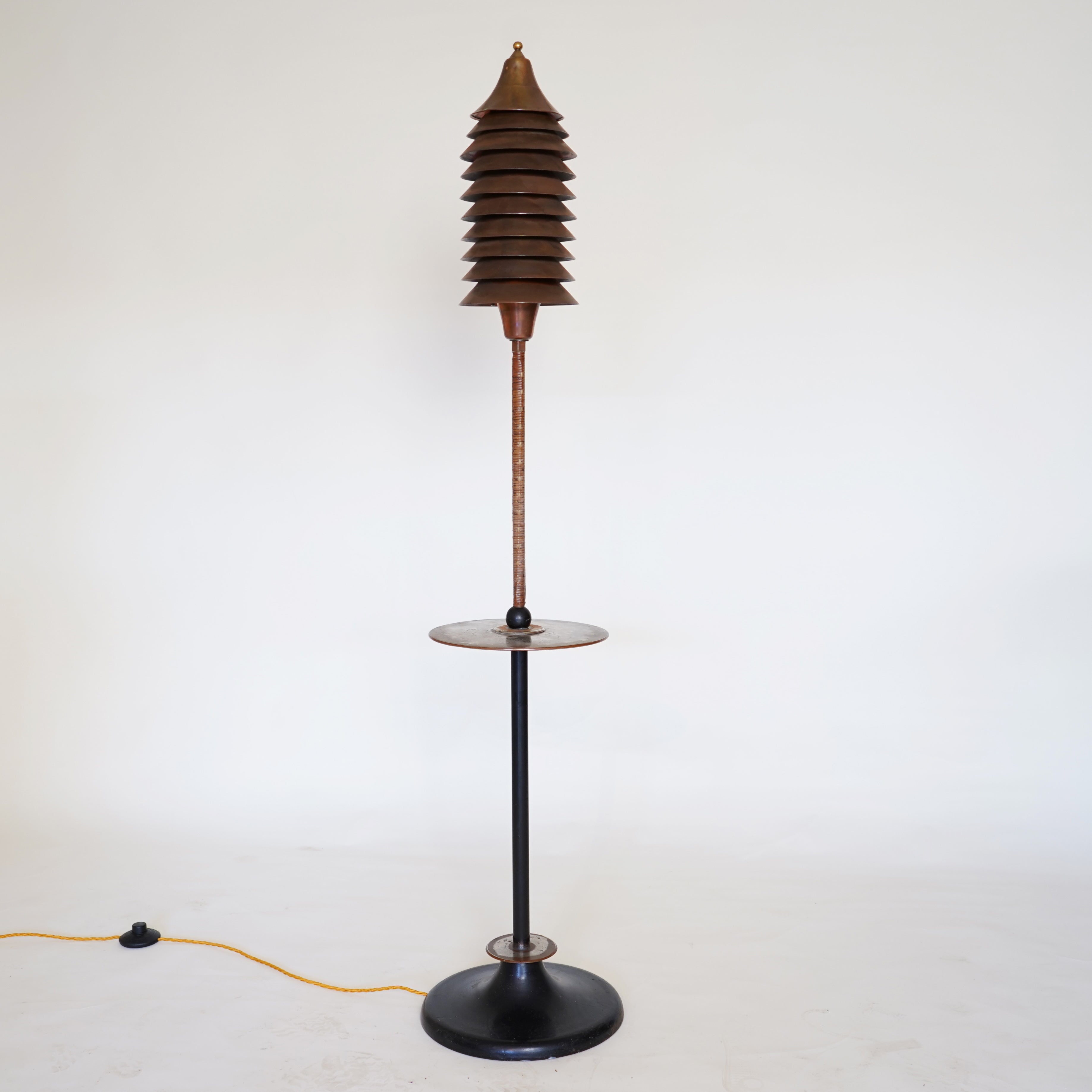 1930s SunRay Floor Lamp