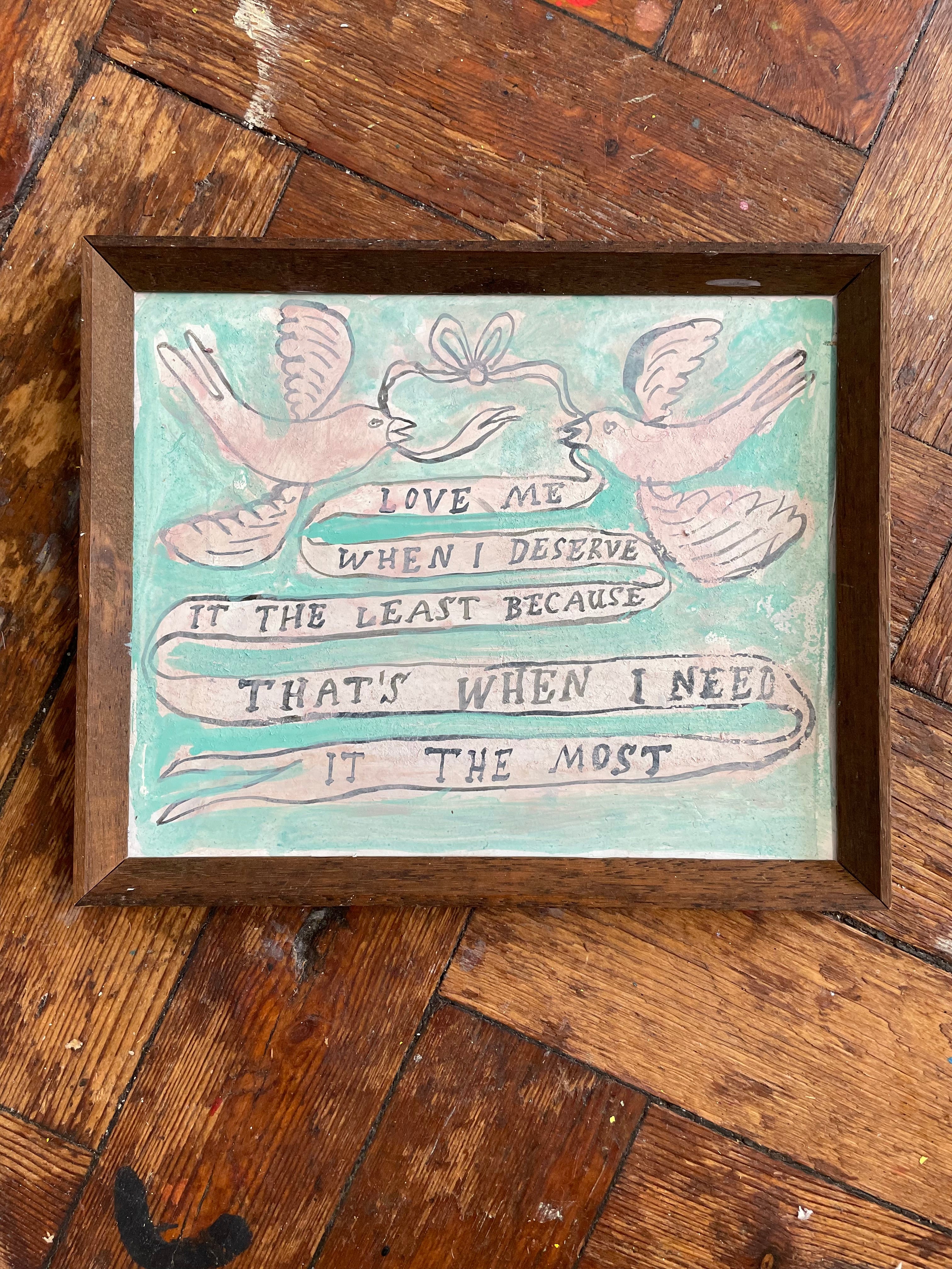 Swallows love me when