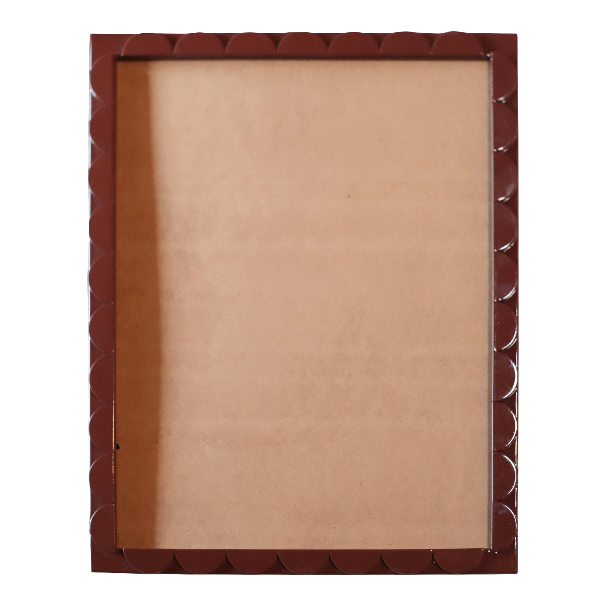 Cocoa Scallop Frame