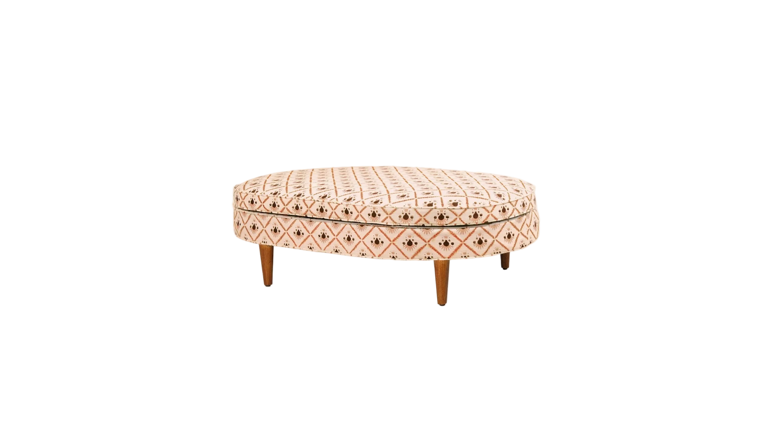 Carlotta Ottoman, Dusky Pink