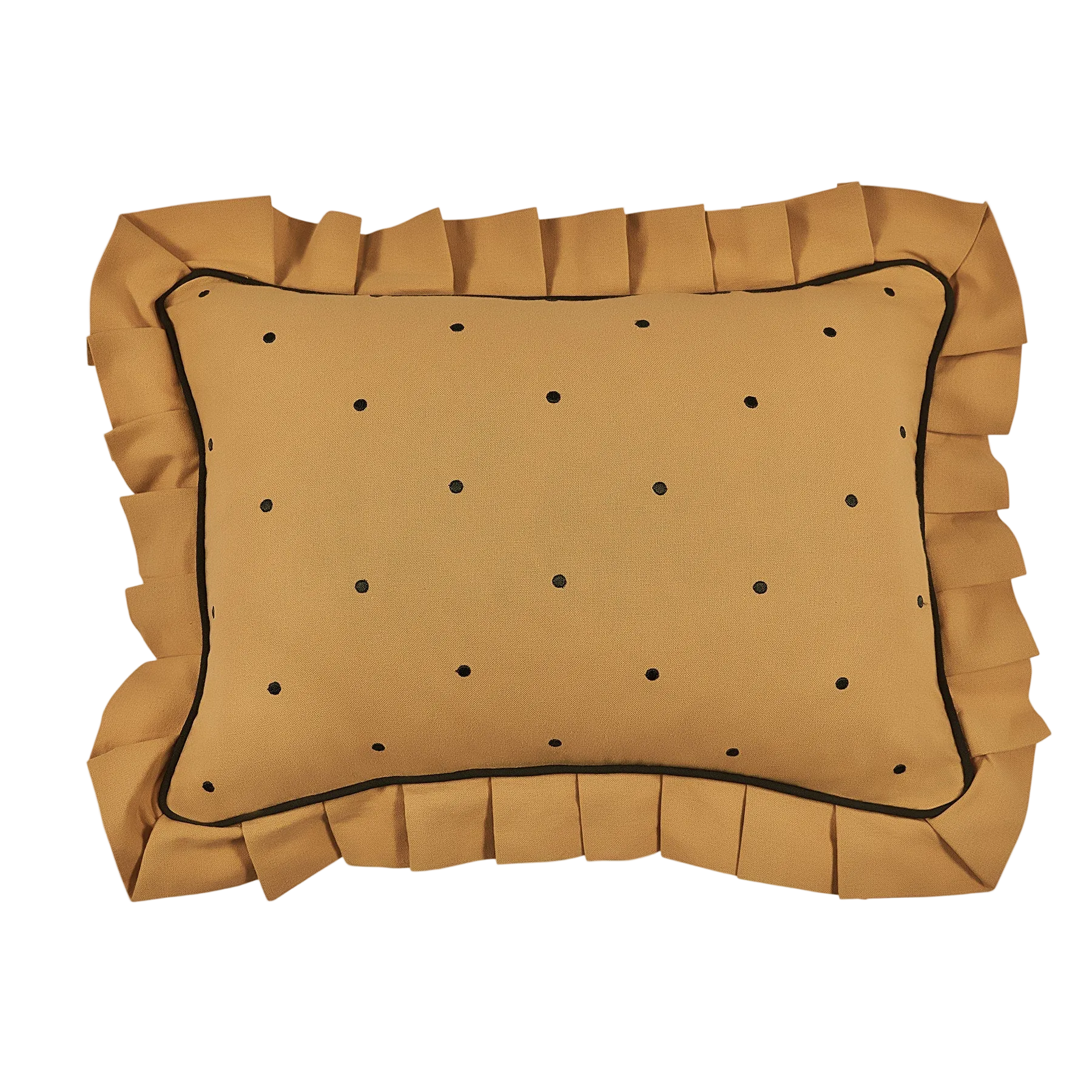 Dolce Dots Cushion, Panna Cotta