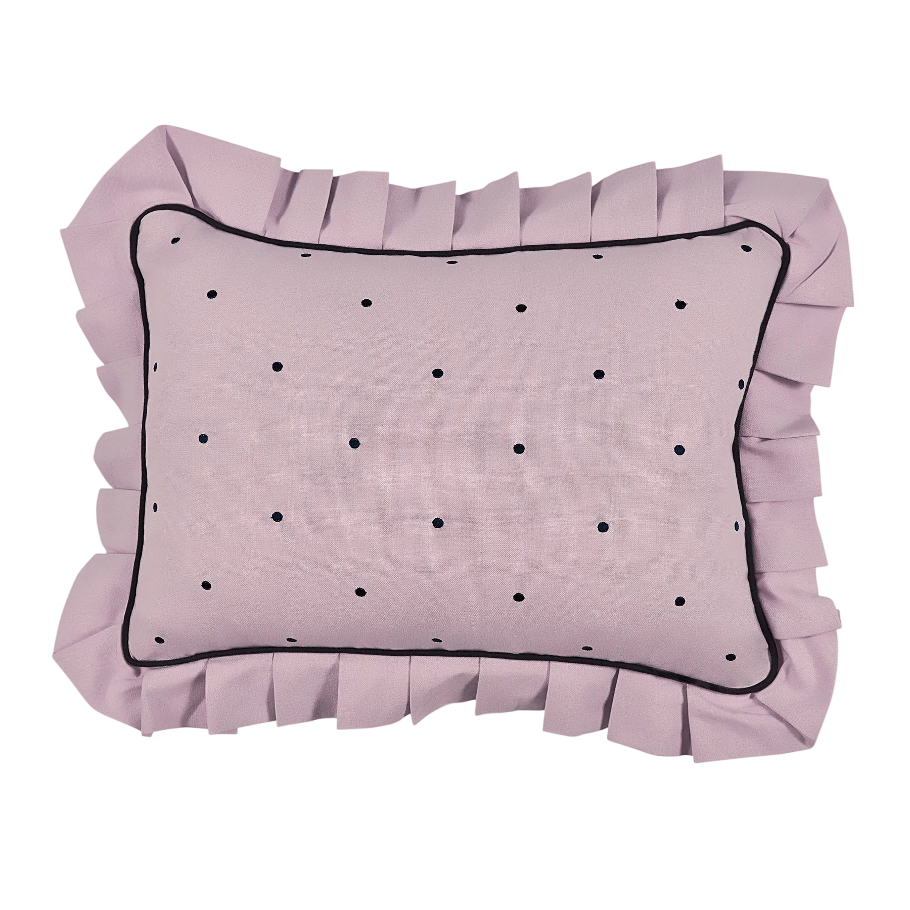 Dolce Dots Cushion, Parma Violet
