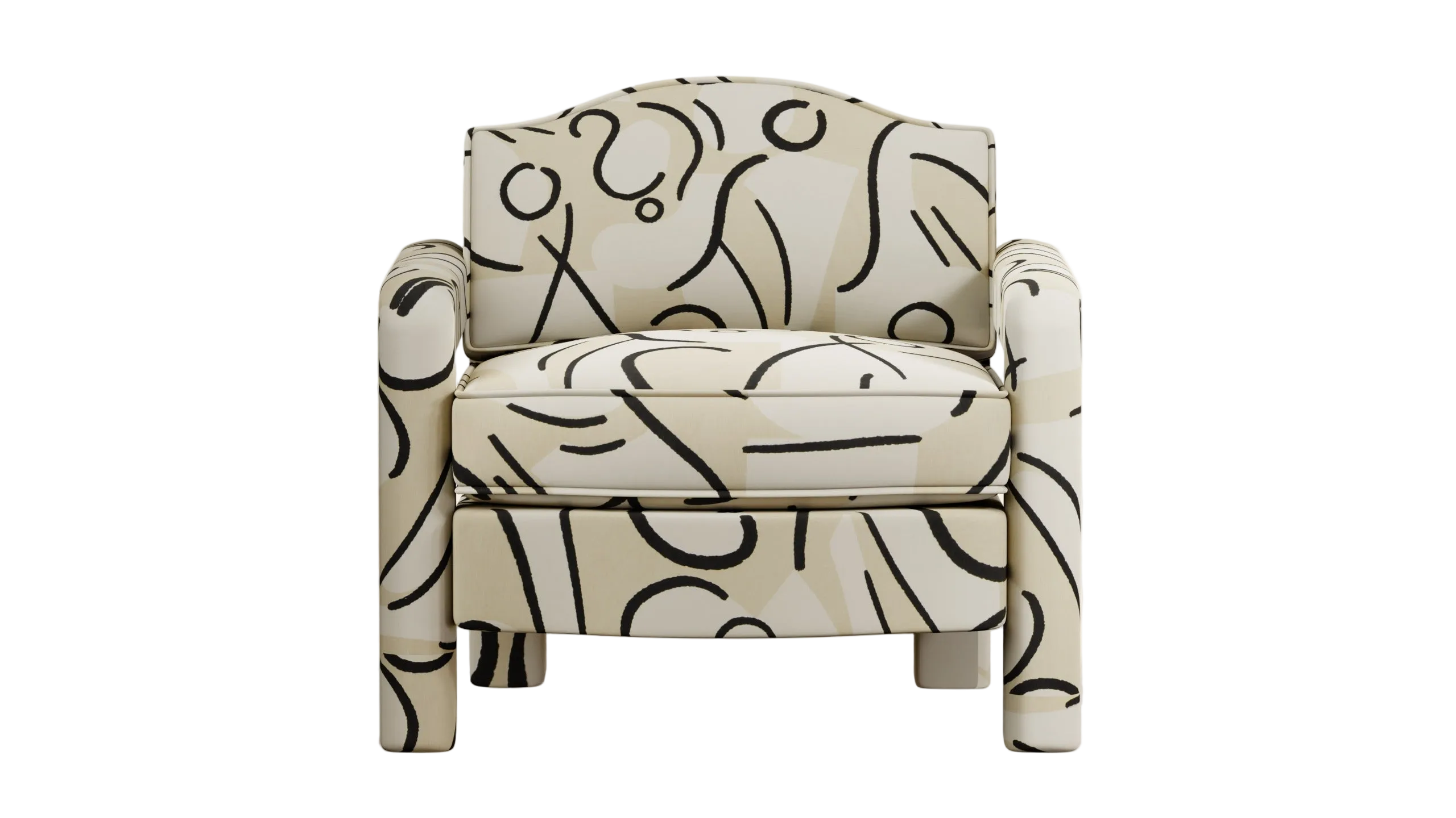 Elio Armchair, Coconut