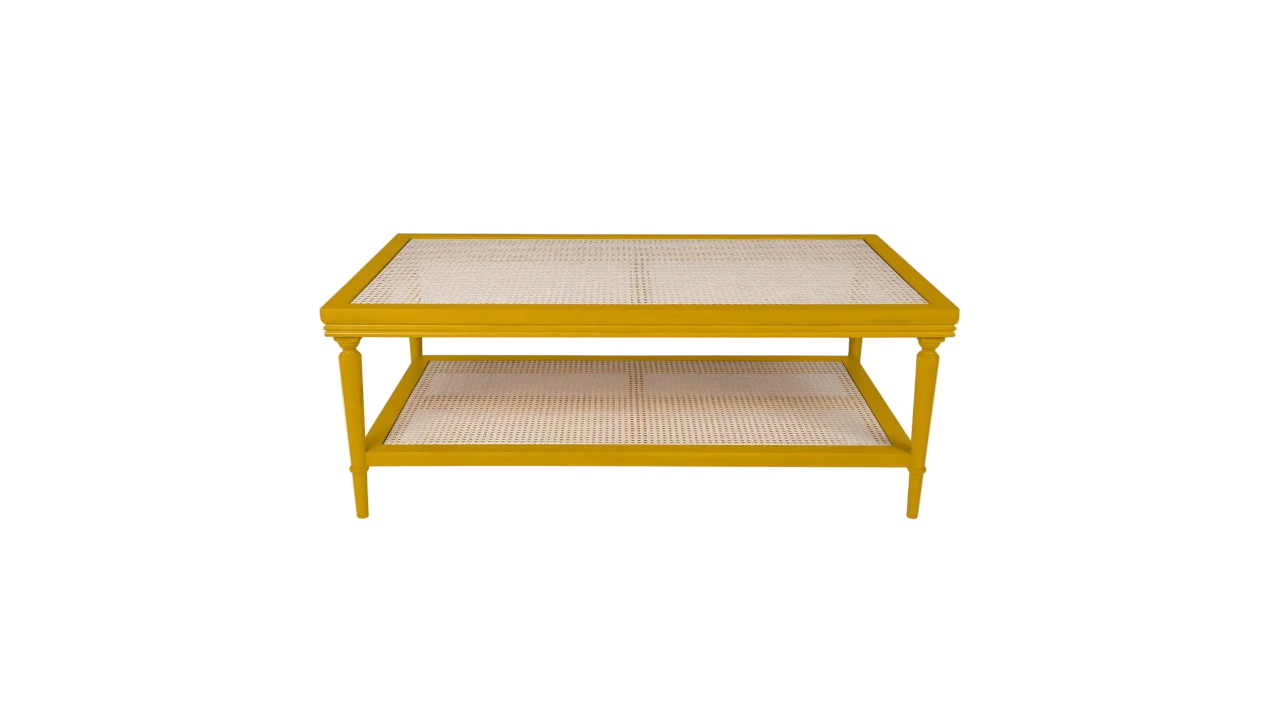 Gaia Coffee Table, Mustard