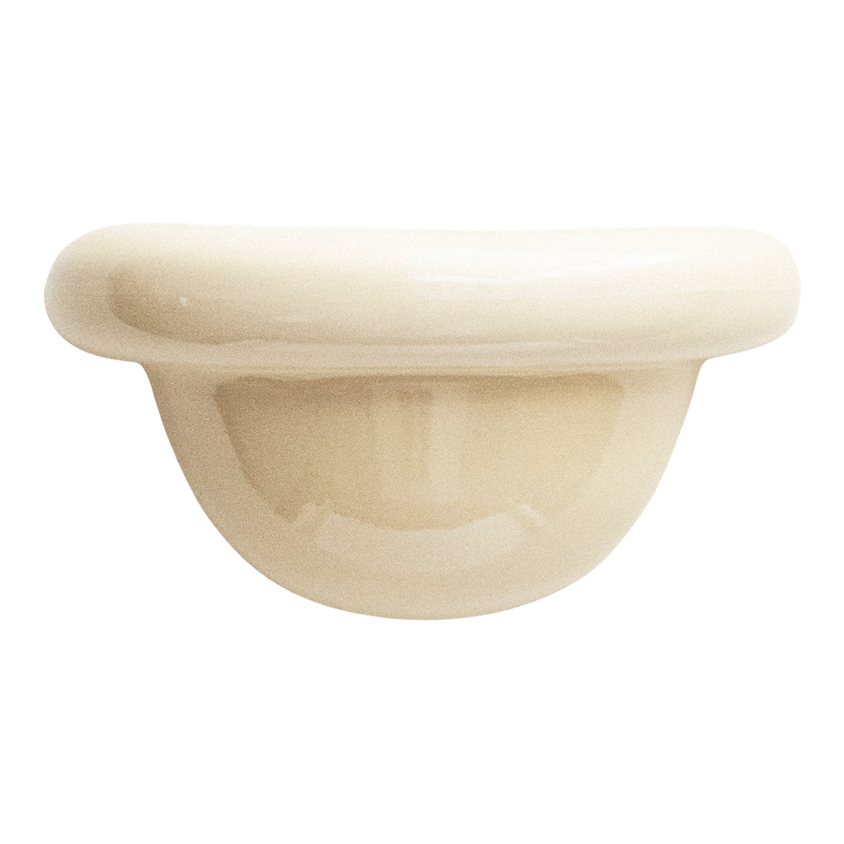 Redonda Uplight Ceramic Sconce Wall Light, Butter Yellow