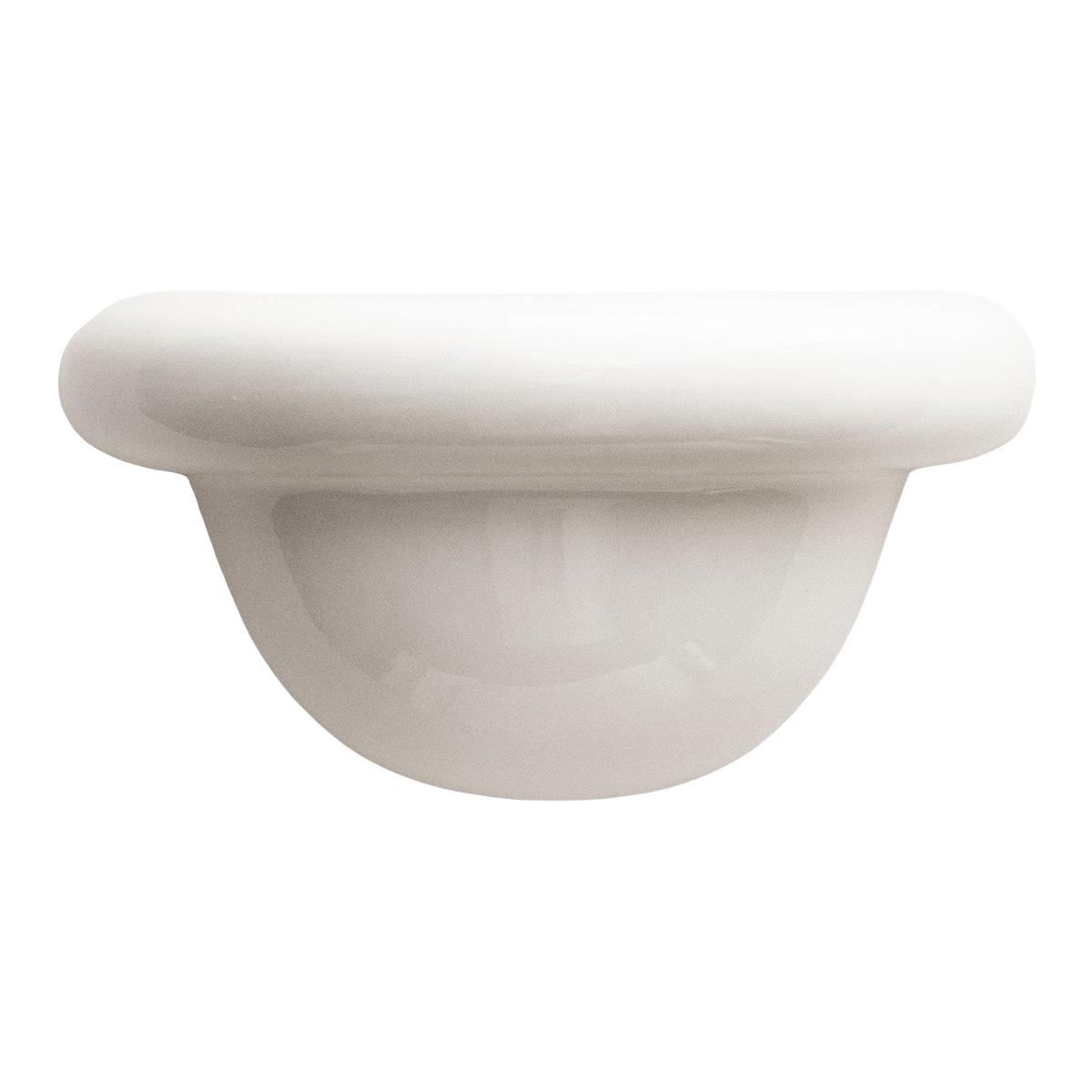 Redonda Uplight Ceramic Sconce Wall Light, White