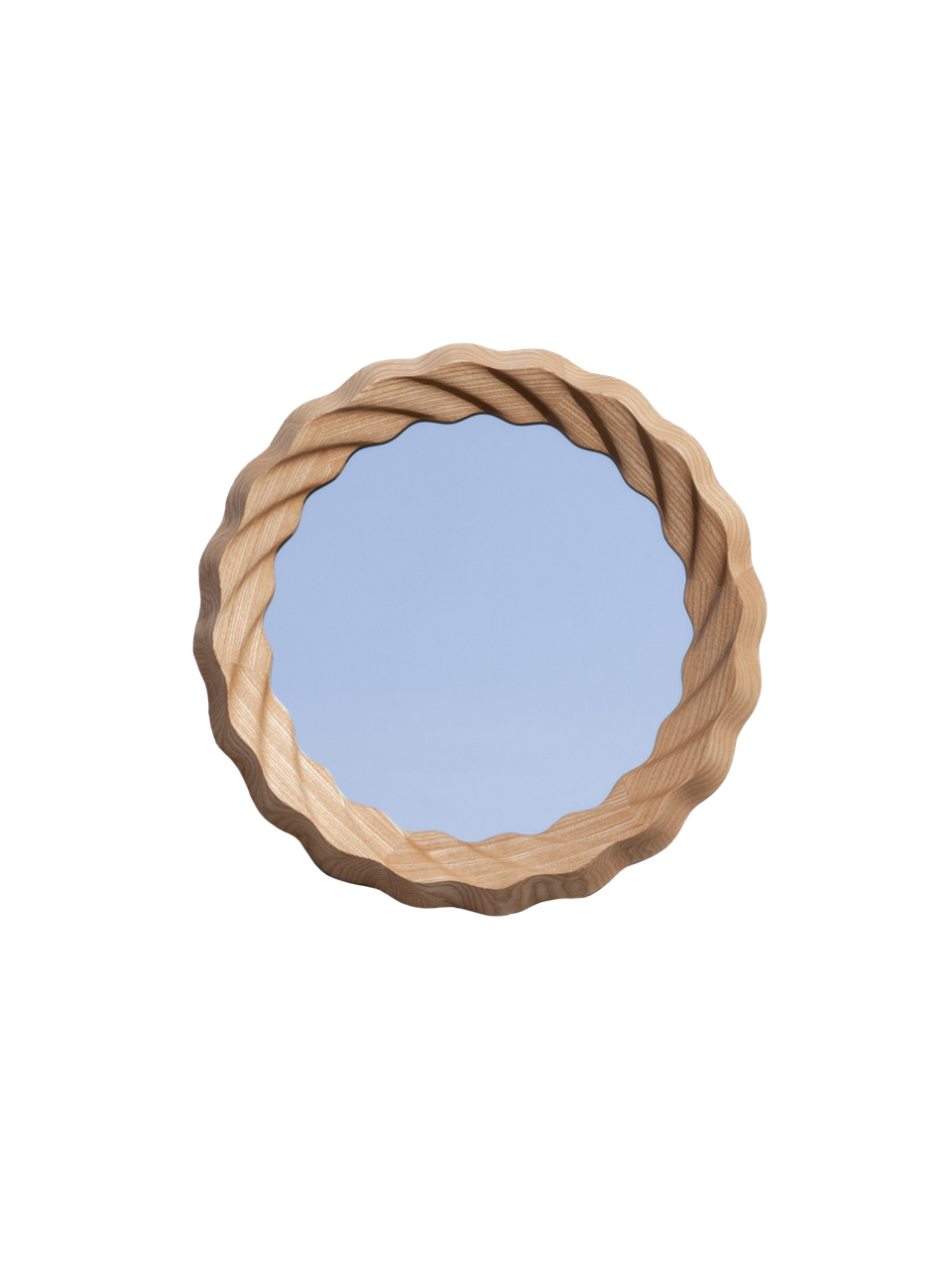 Kruller Porthole Mirror | Ash