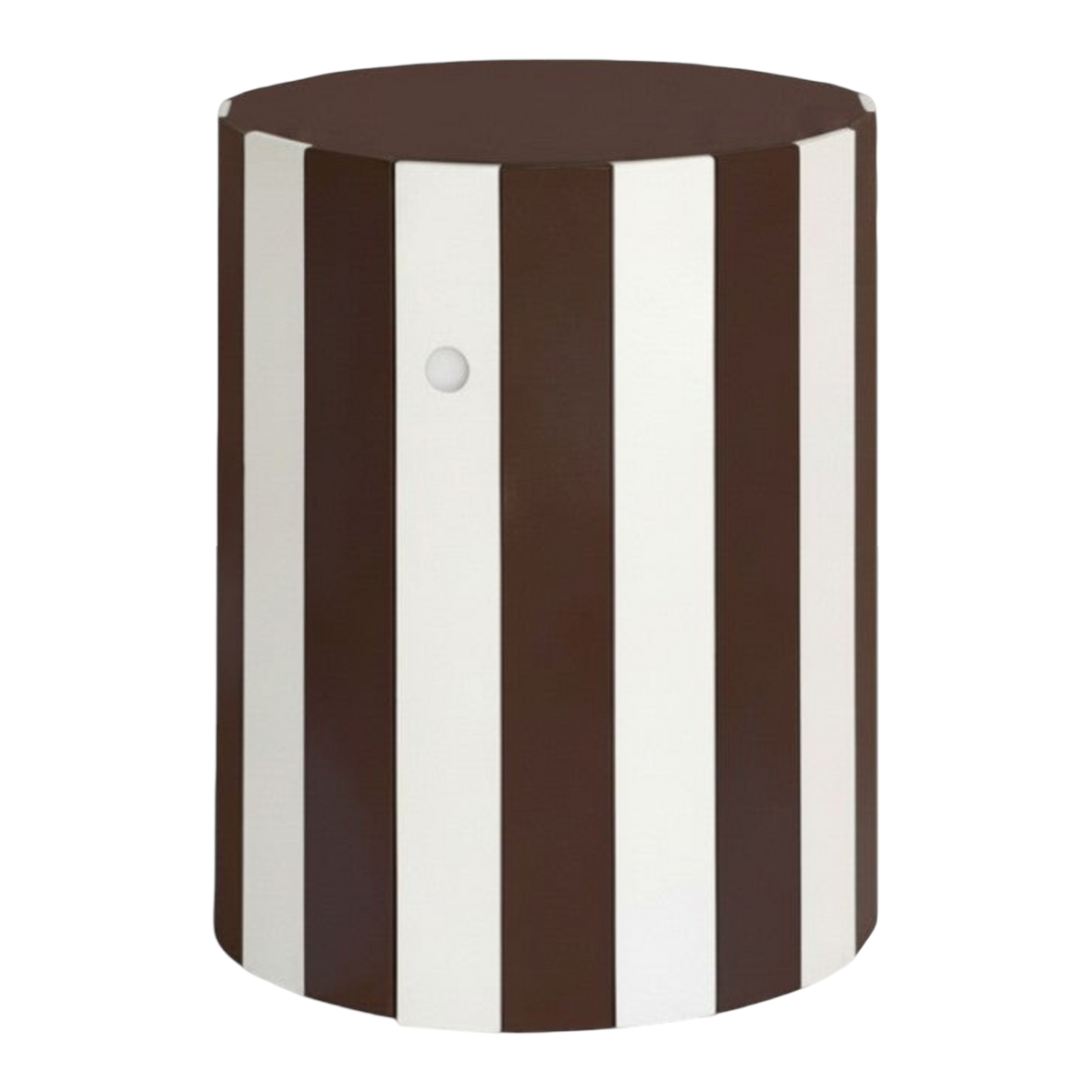 Barrel Table, Chocolate