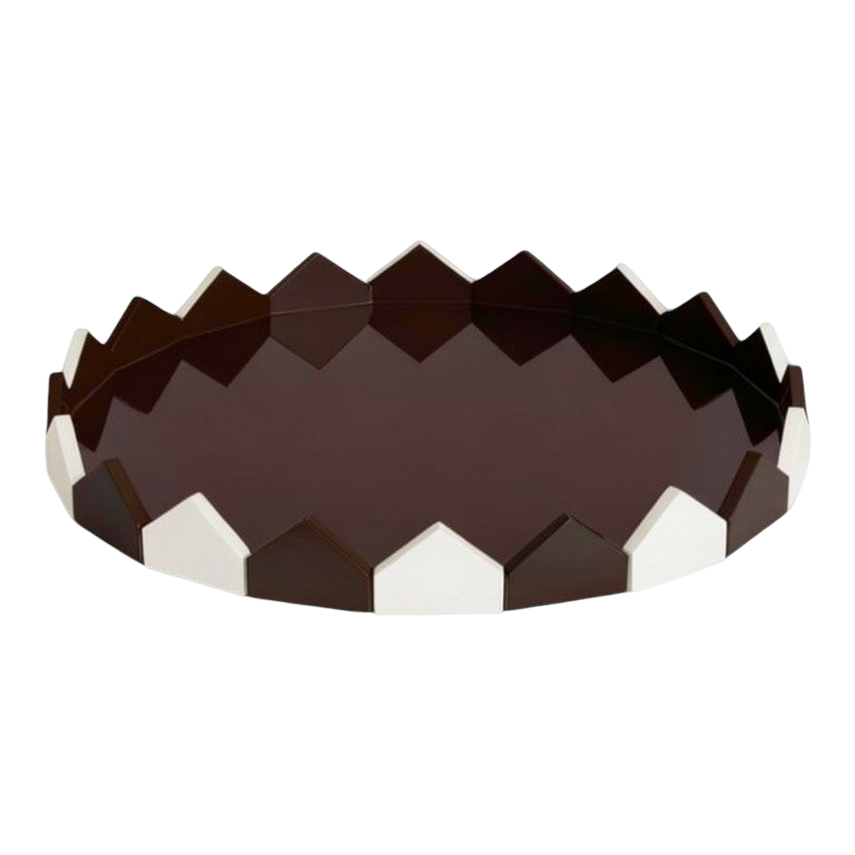 Large Tray, Chocolate