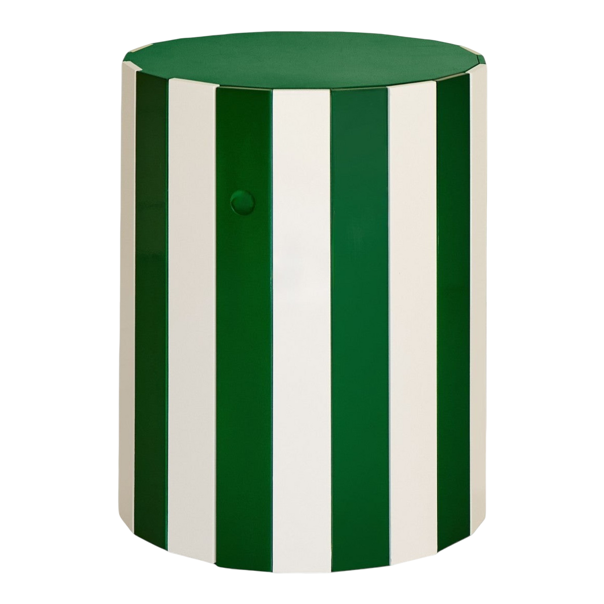 Barrel Table, Forest Green