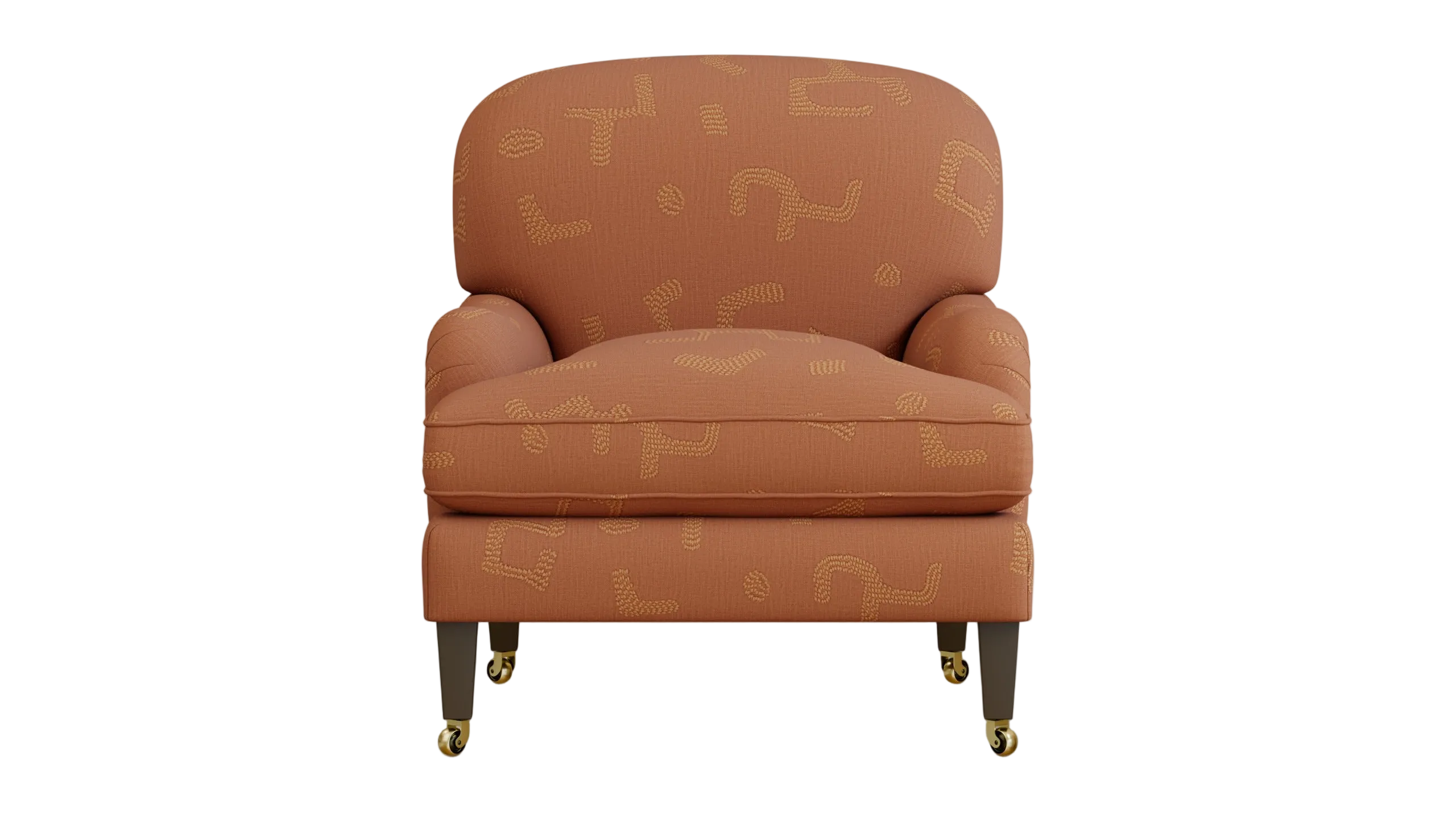 Sofia Armchair, Raphia, Tobacco