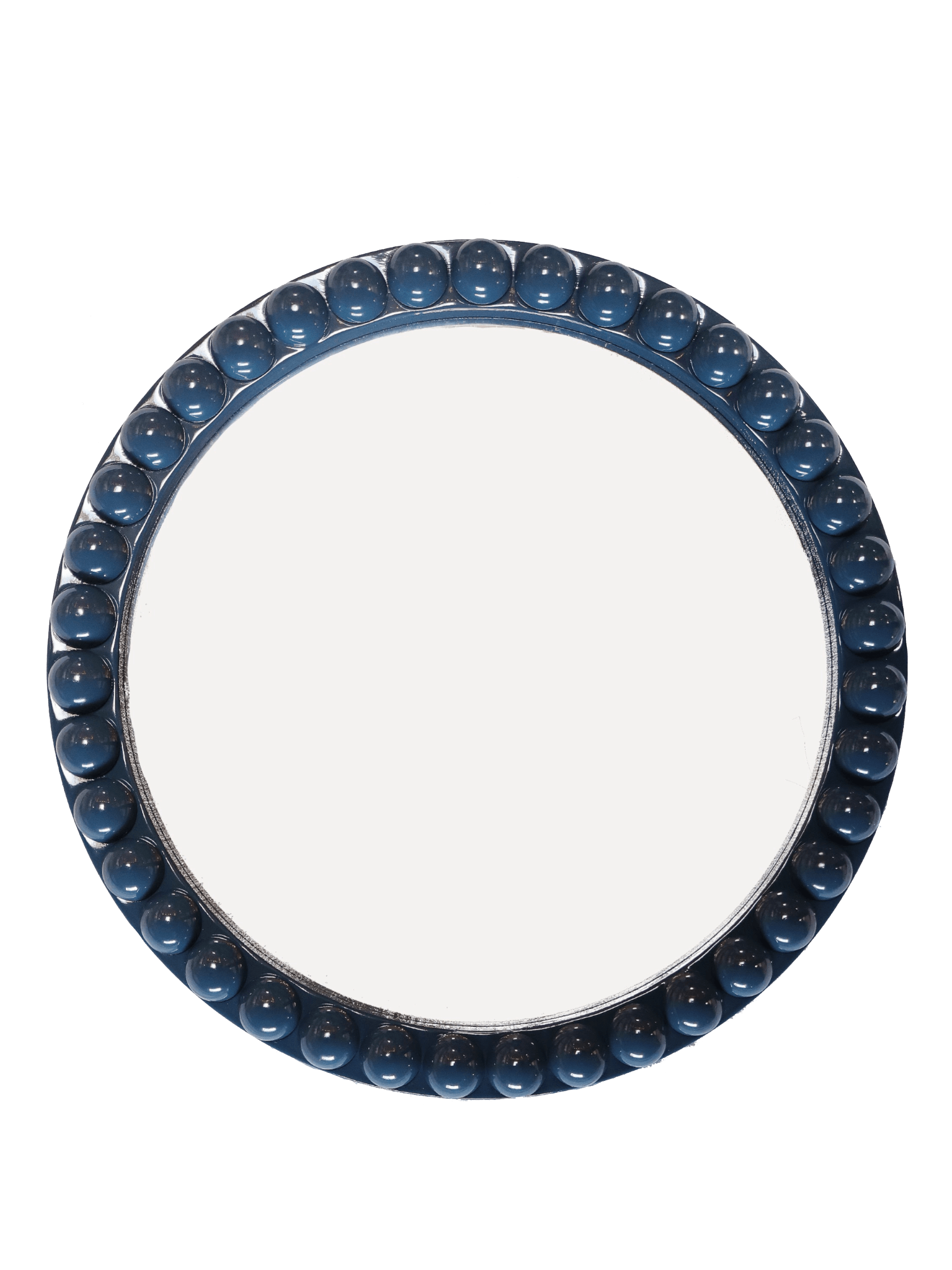 Round Over-Sized Bobbin Mirror
