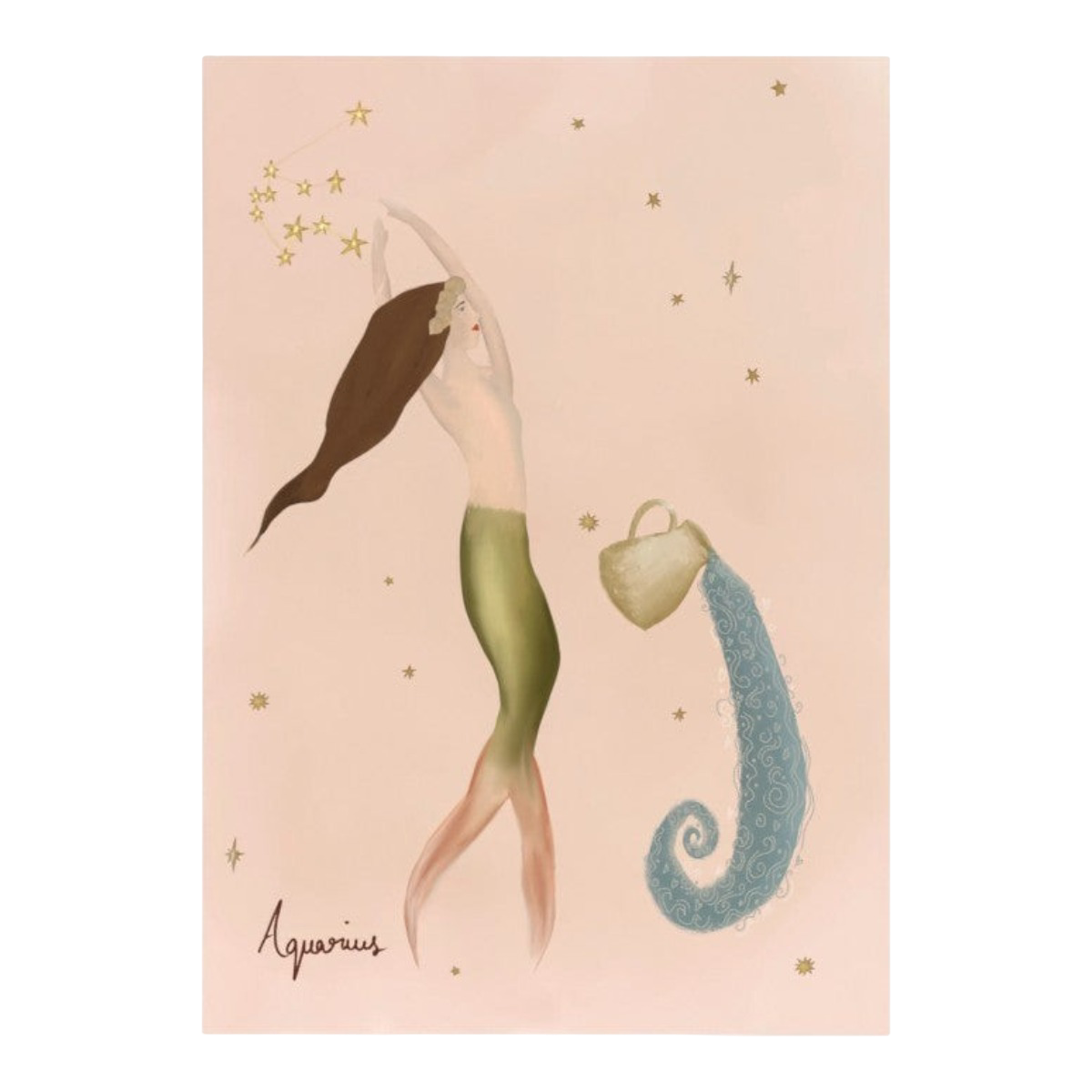 Aquarius Art Print