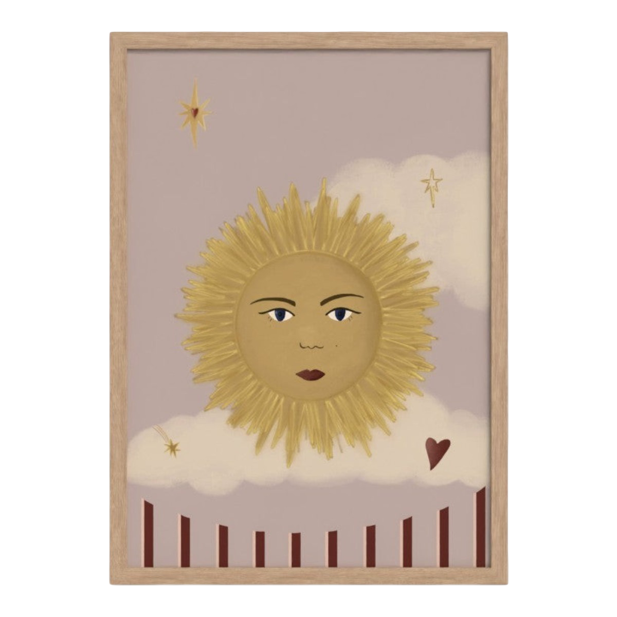 Le Soleil D'Amour Art Print