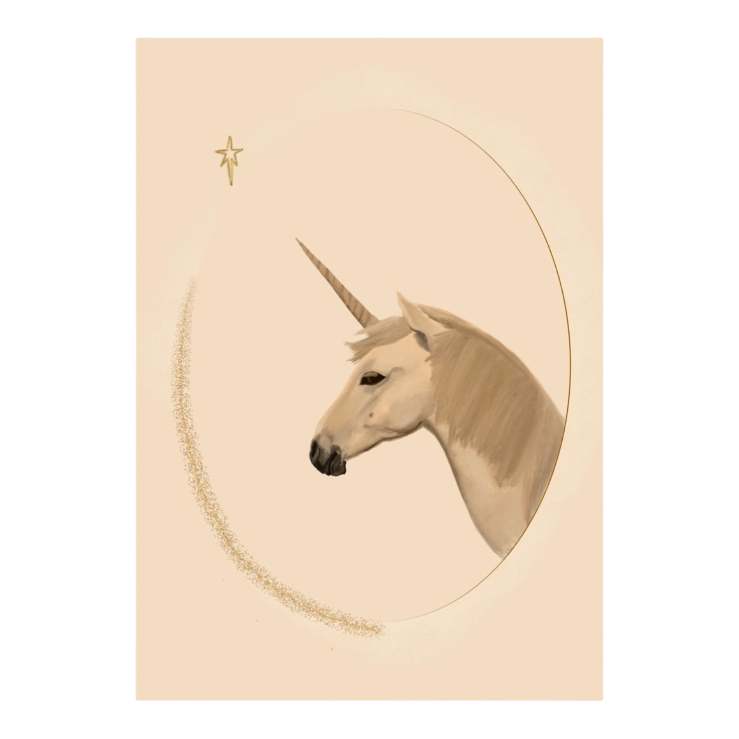 I believe in Unicorns Art Print