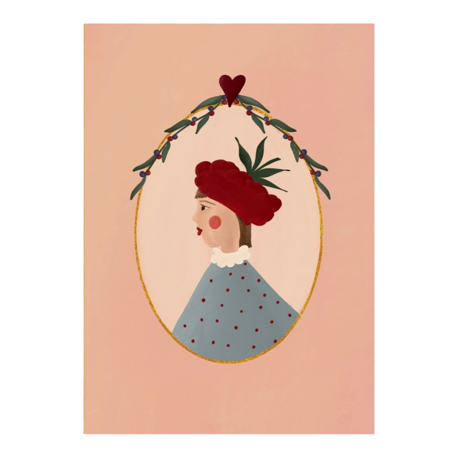 Raspberry Art Print