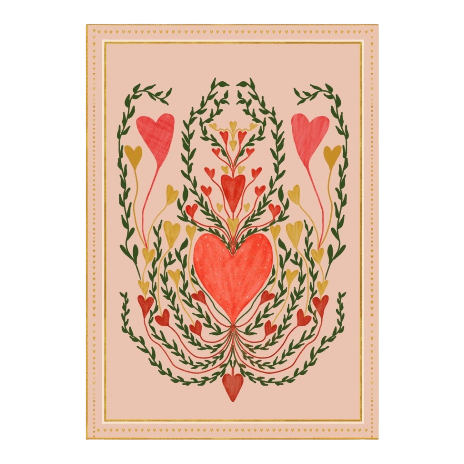 Love in Pink Art Print