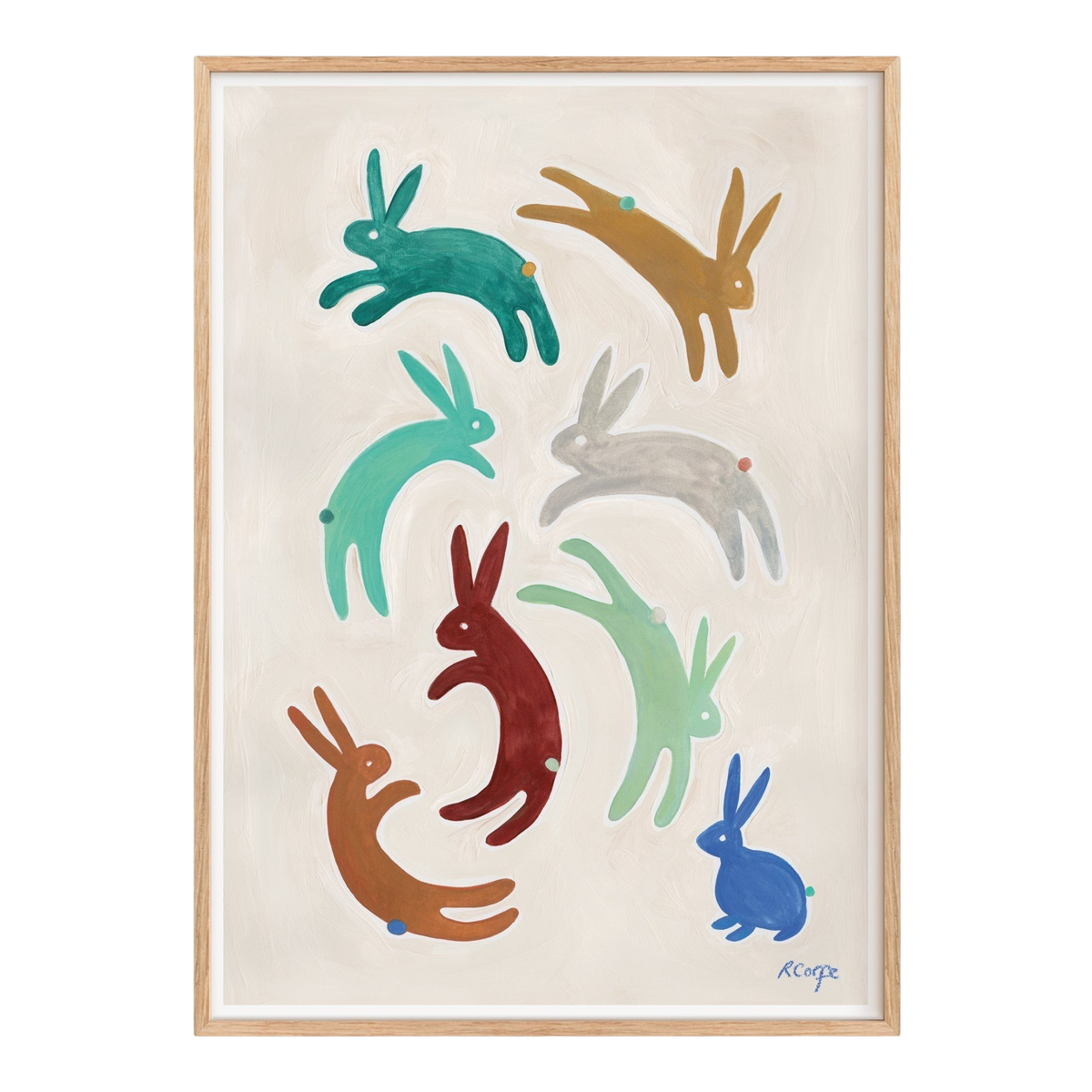 Bunny Rabbits Art Print