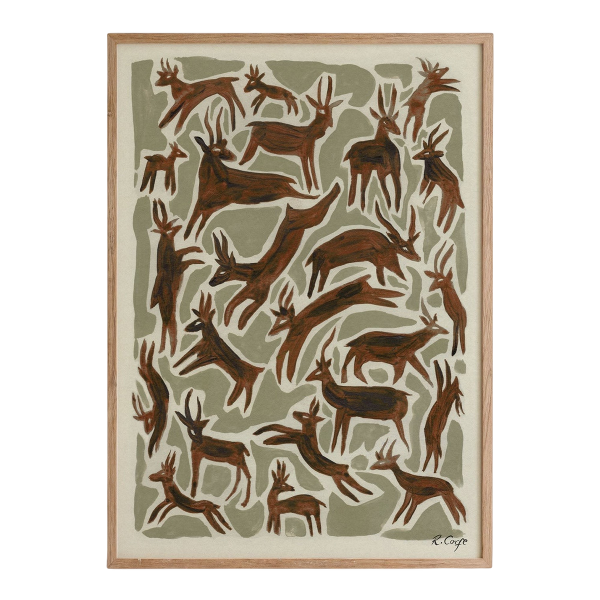 Deer Art Print