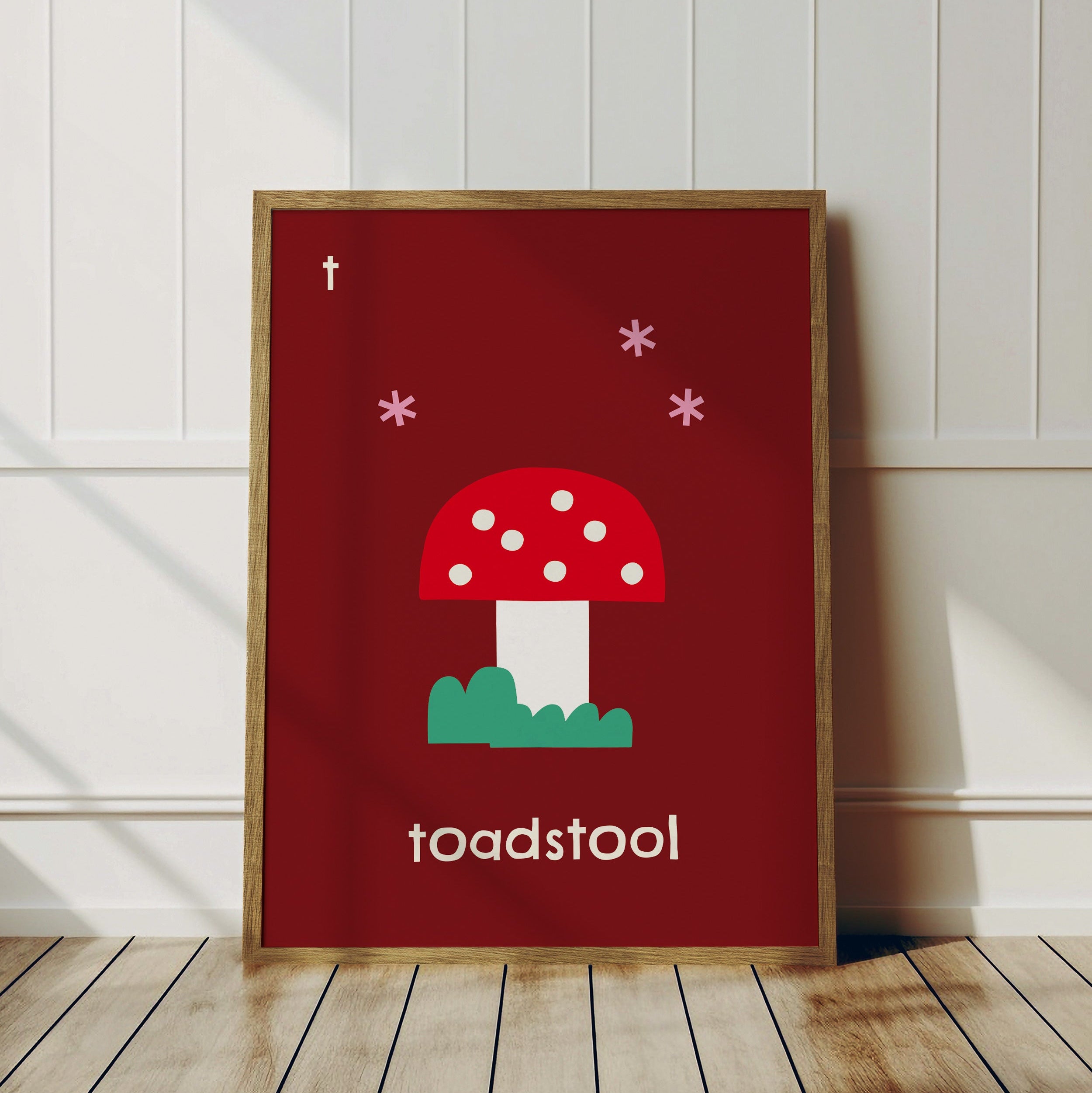 T for Toadstool | Giclée Fine Art Print