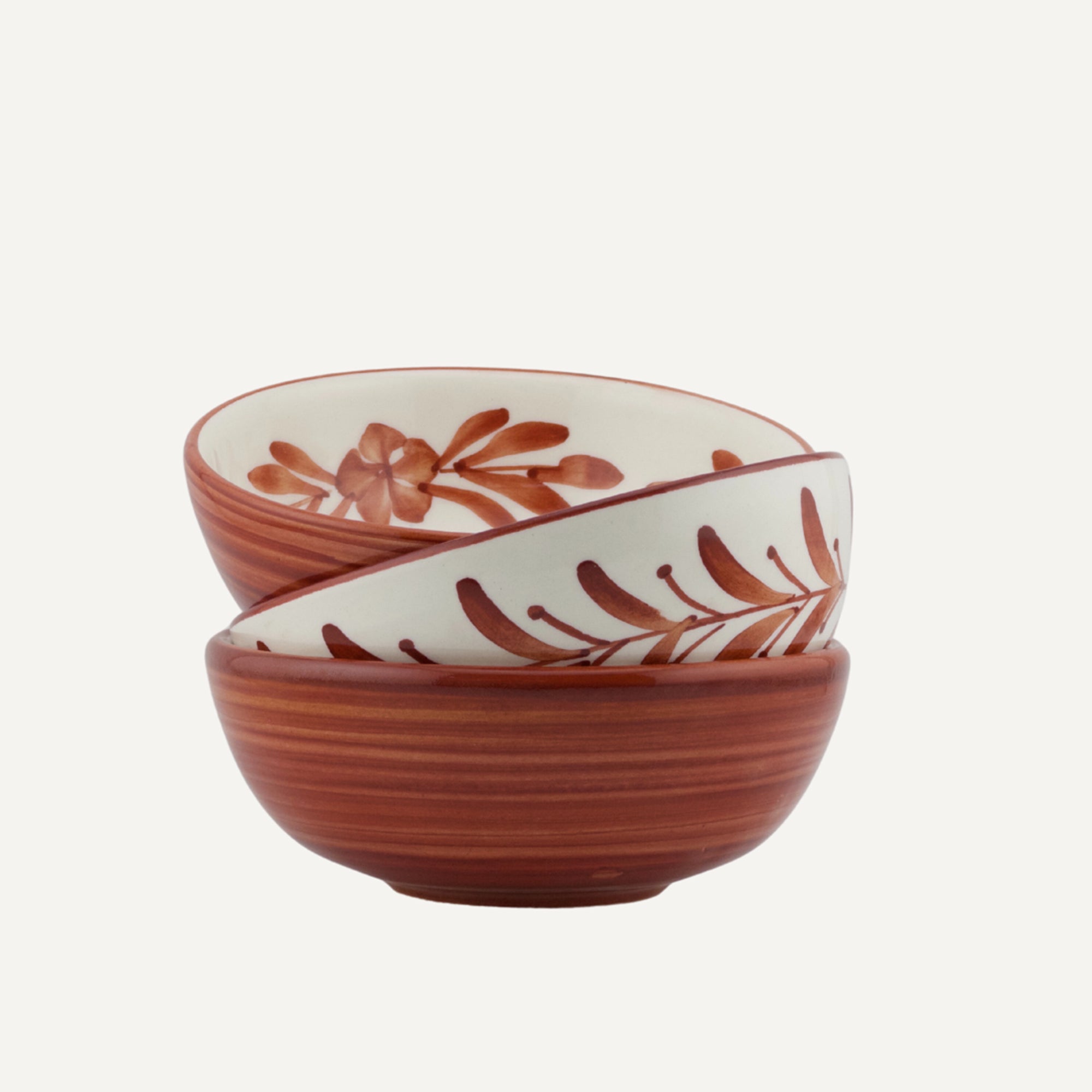Flor Tapas Bowl | Rust Red