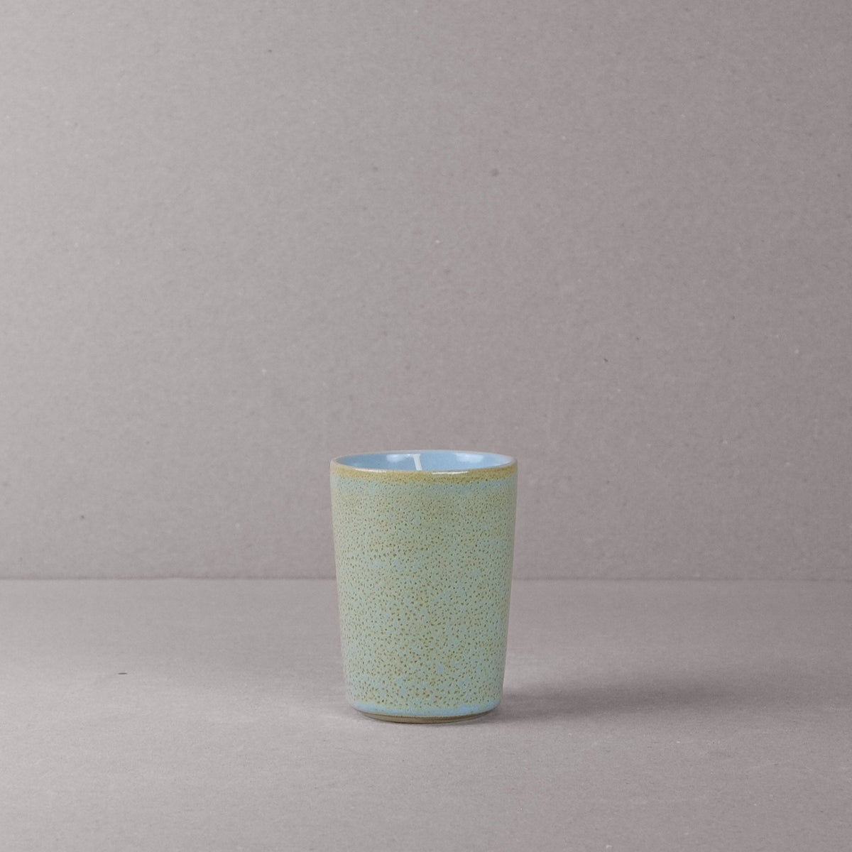 Teal Candle Beaker